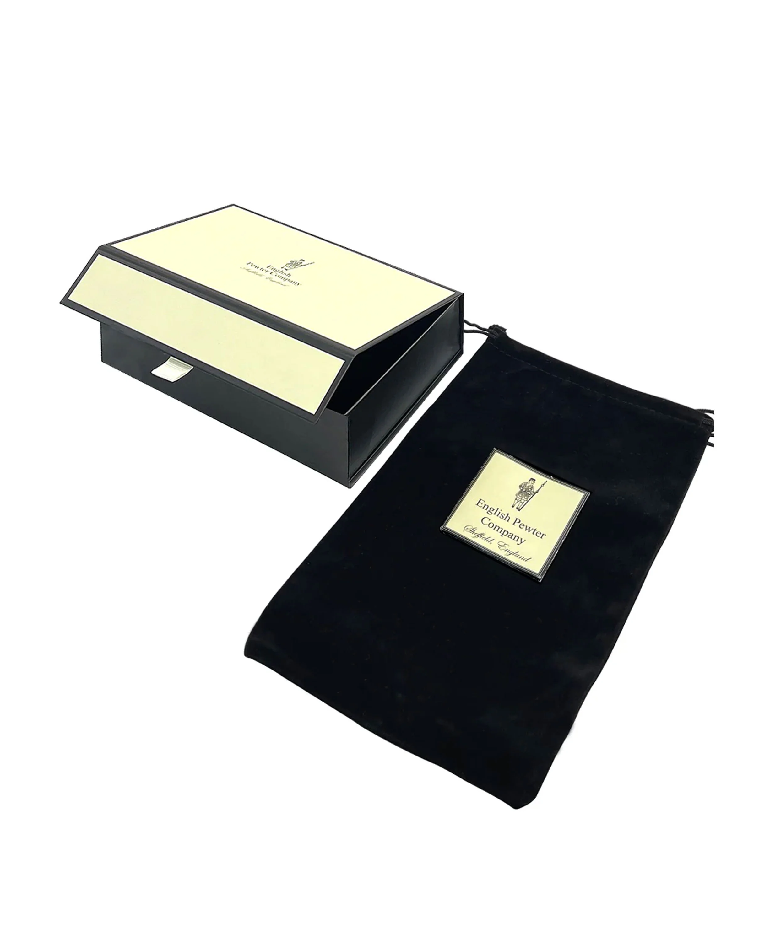 4oz Pewter Shotgun Cartridge Hip Flask With Brass Lid - Image 4