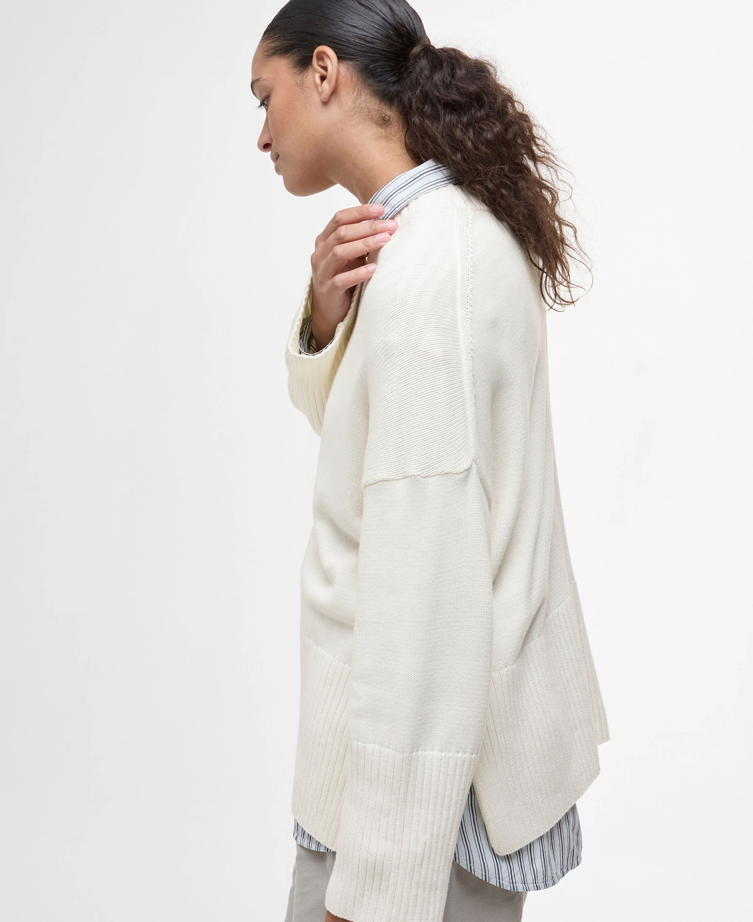 Birdie Knitted Jumper - Cloud - Image 5