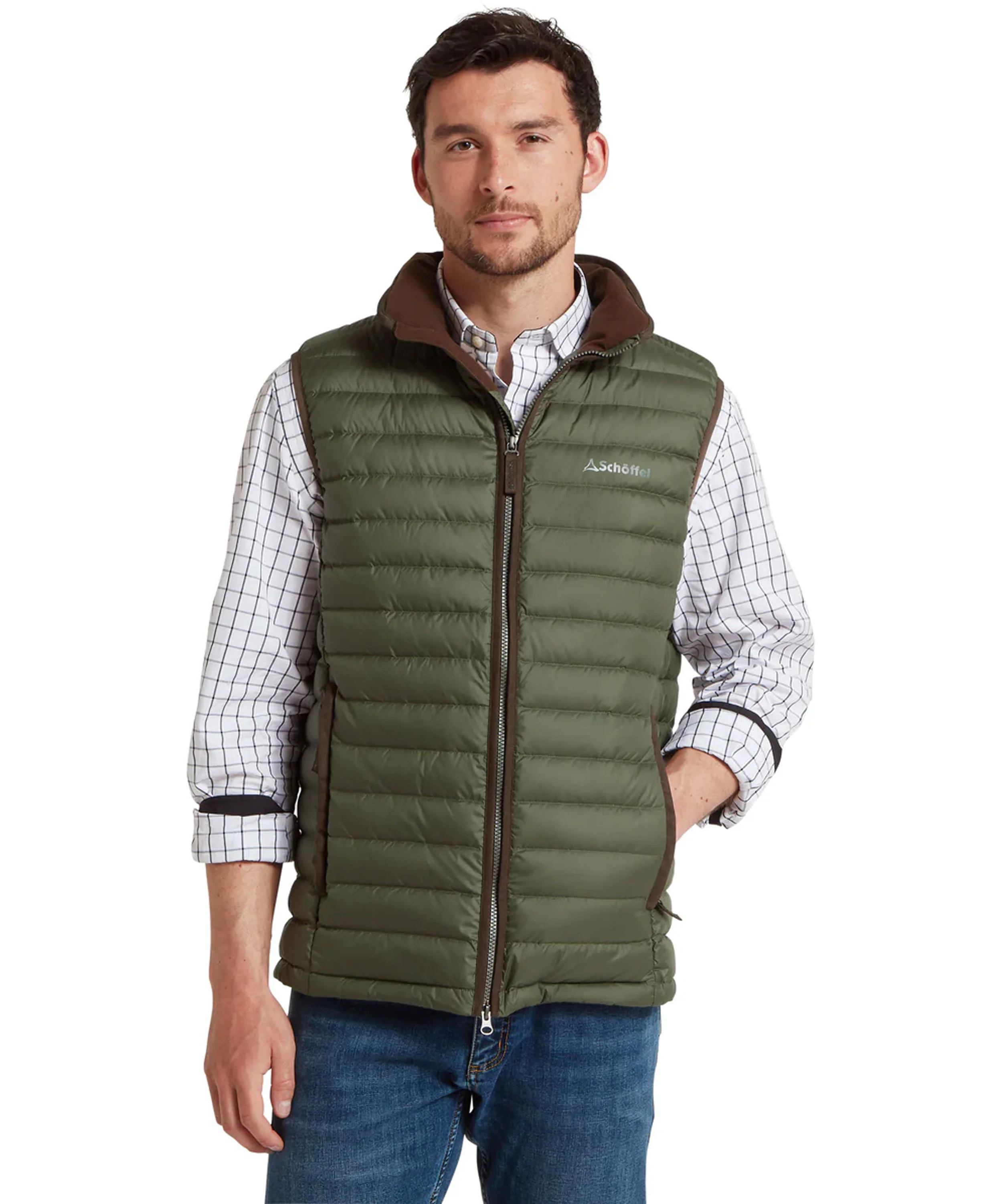 Bowden Down Gilet - Woodland - Image 2