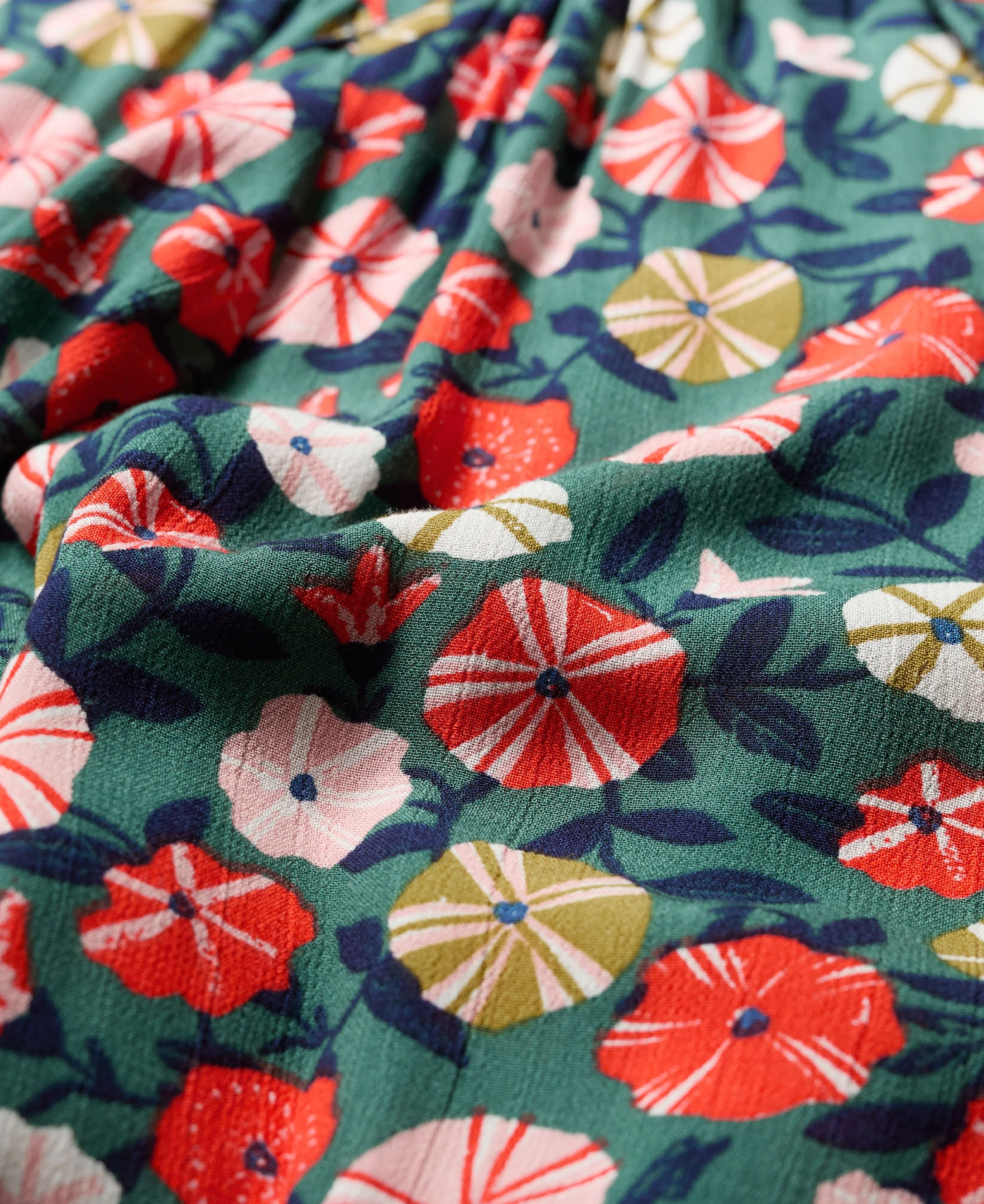 Bridget Midi Tea Dress - Winding Petunias Grove - Image 5