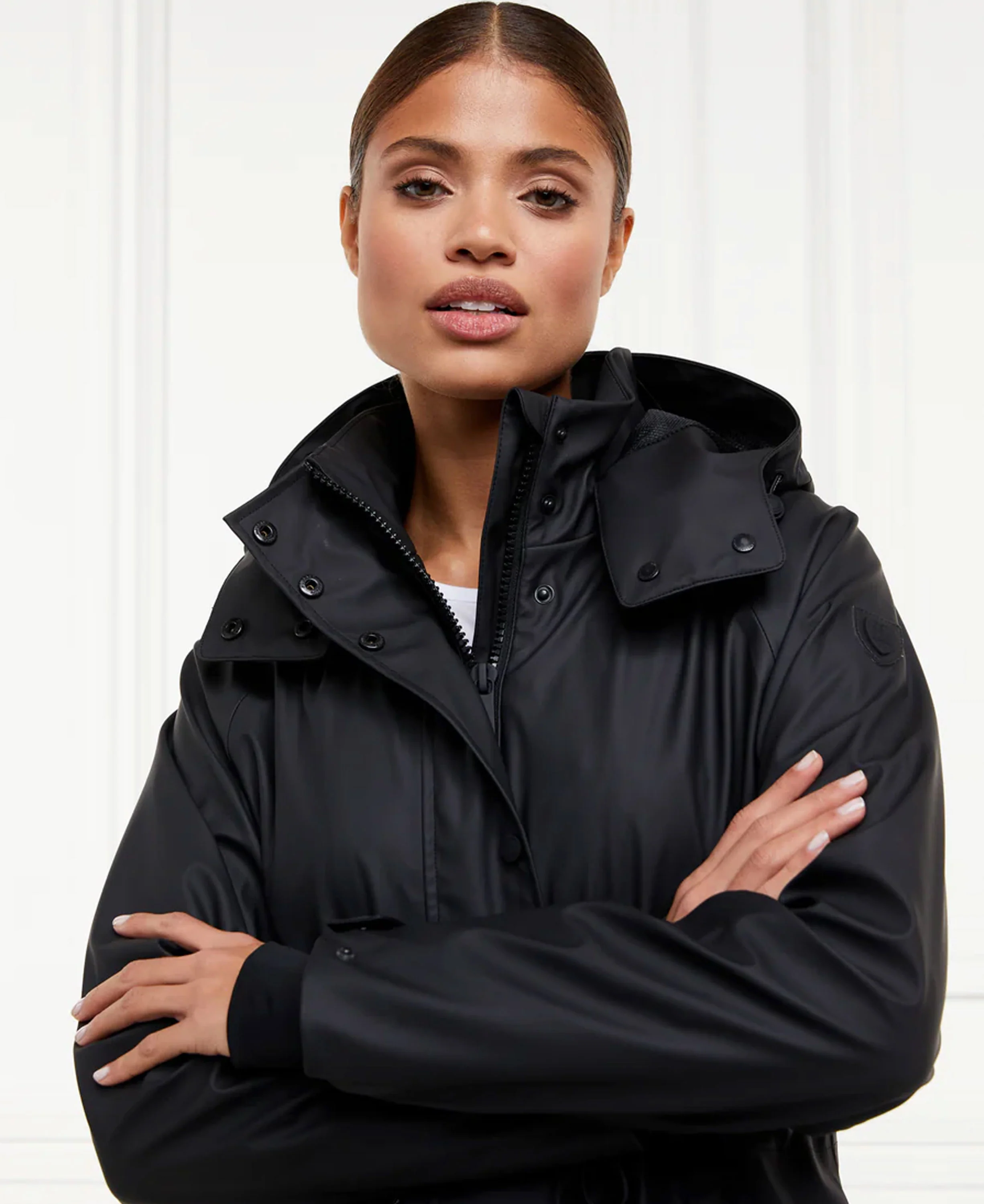 Chartwell Rain Parka - Black - Image 4