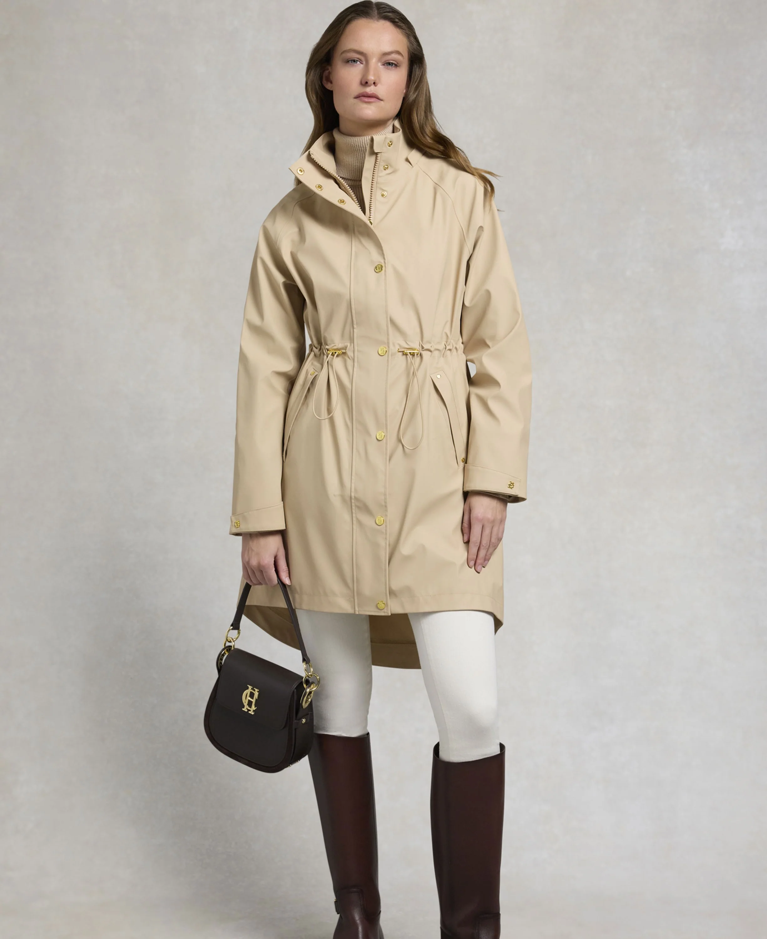 Chartwell Rain Parka - Sand - Image 5