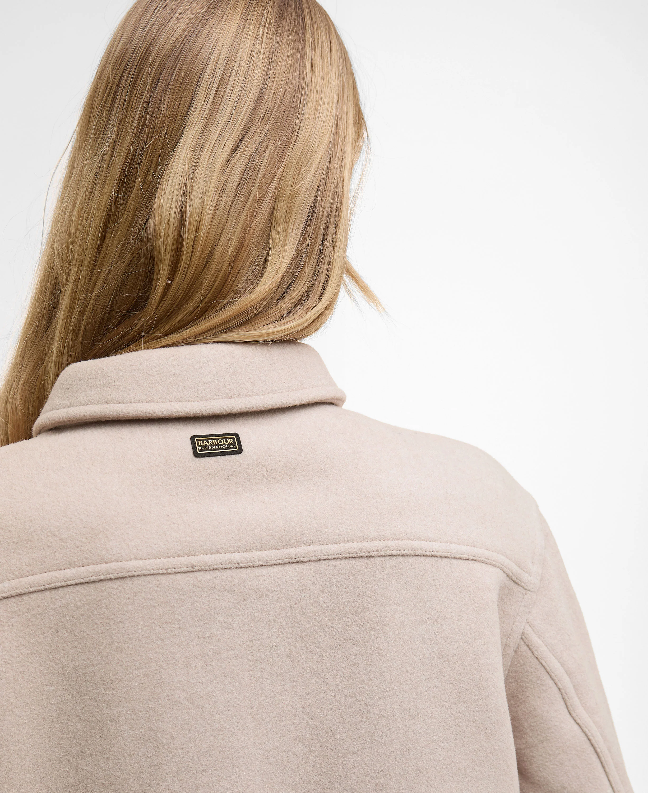 Chloe Overshirt - Oat - Image 6