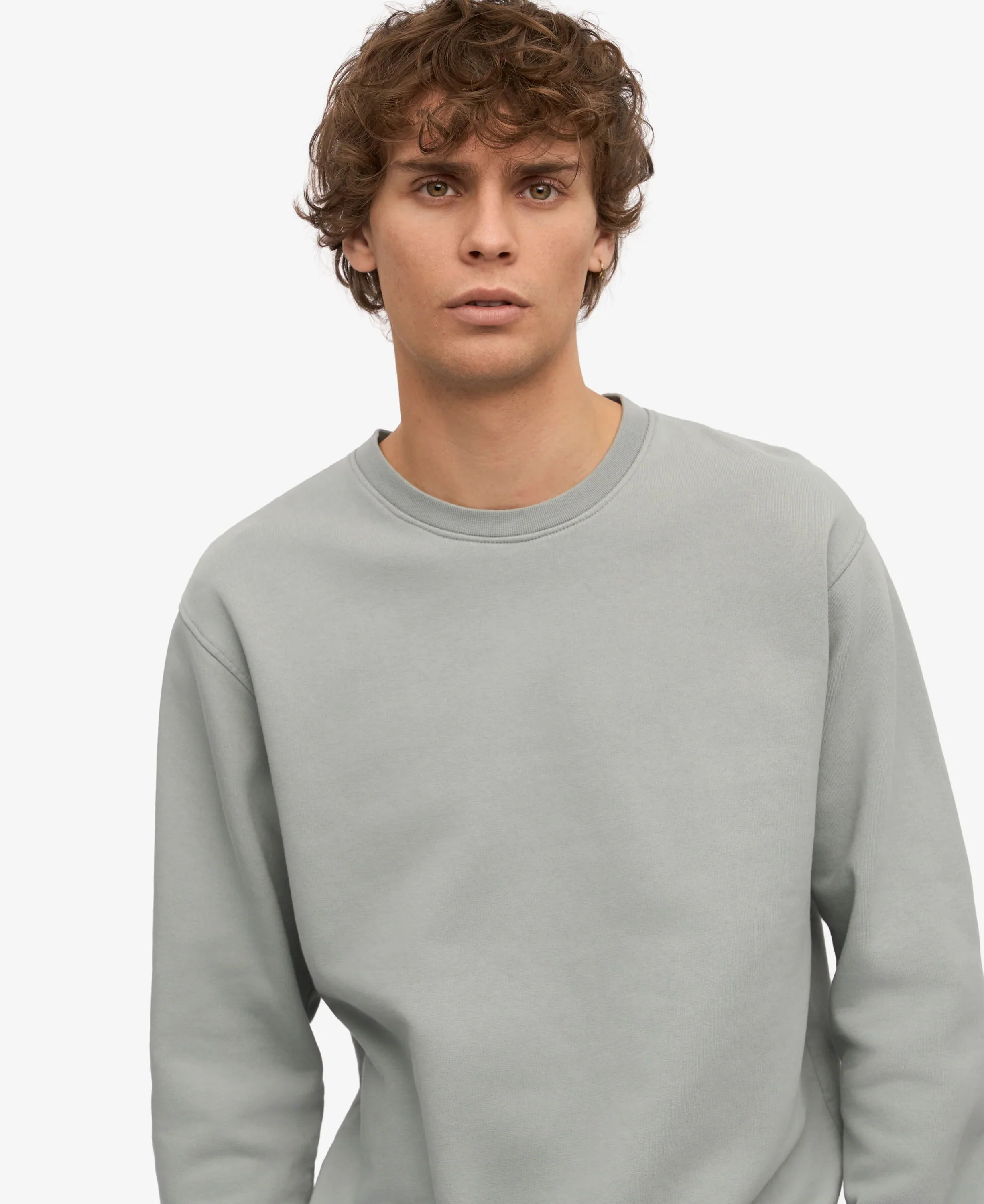 Classic Organic Crew - Steel Blue - Image 6