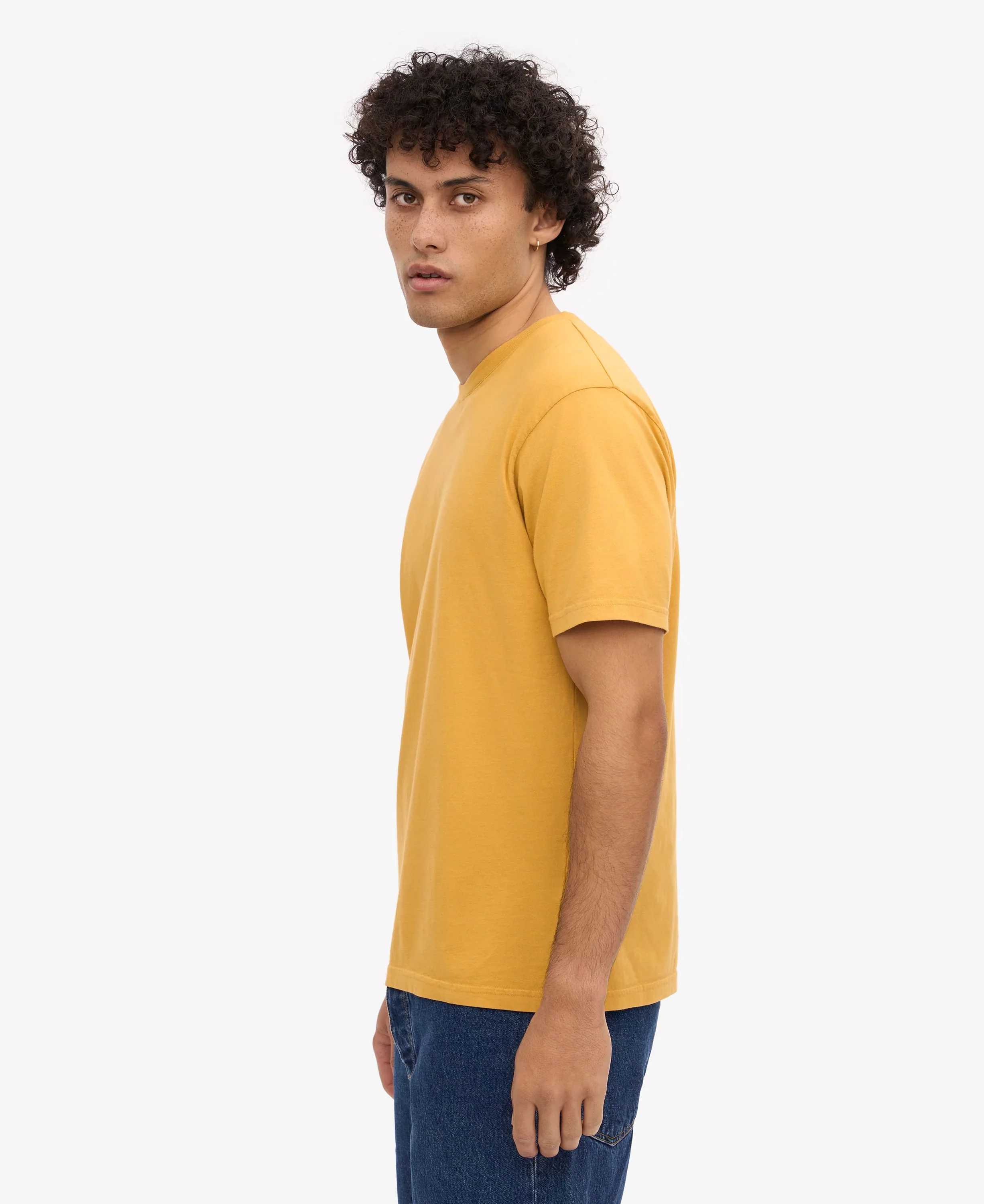 Classic Organic Tee - Burned Yellow - Image 3