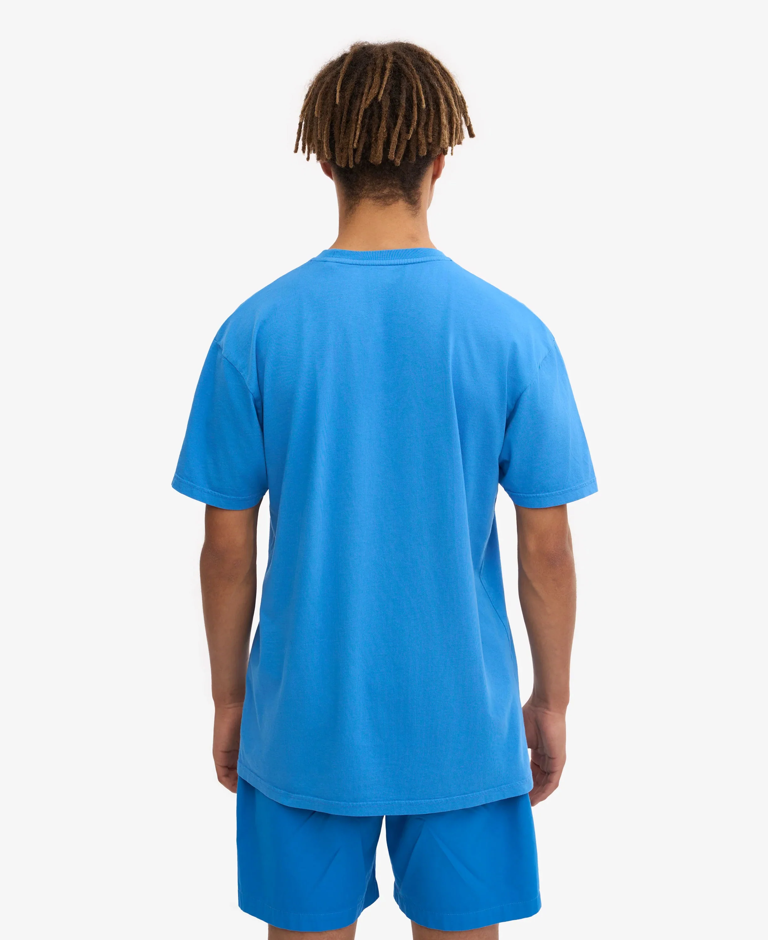 Classic Organic Tee - Pacific Blue - Image 4