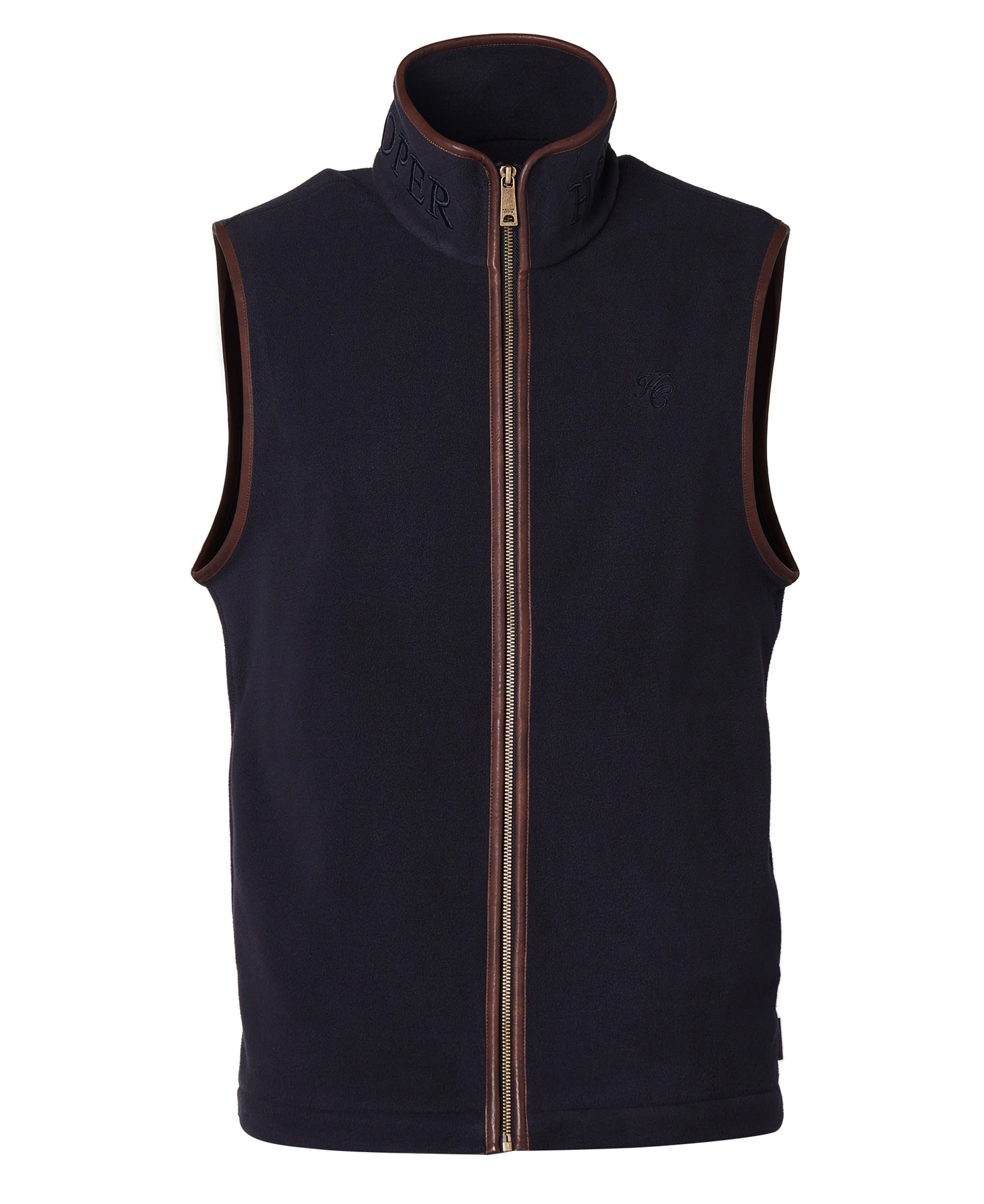 Men's Country Fleece Gilet - Ink Navy