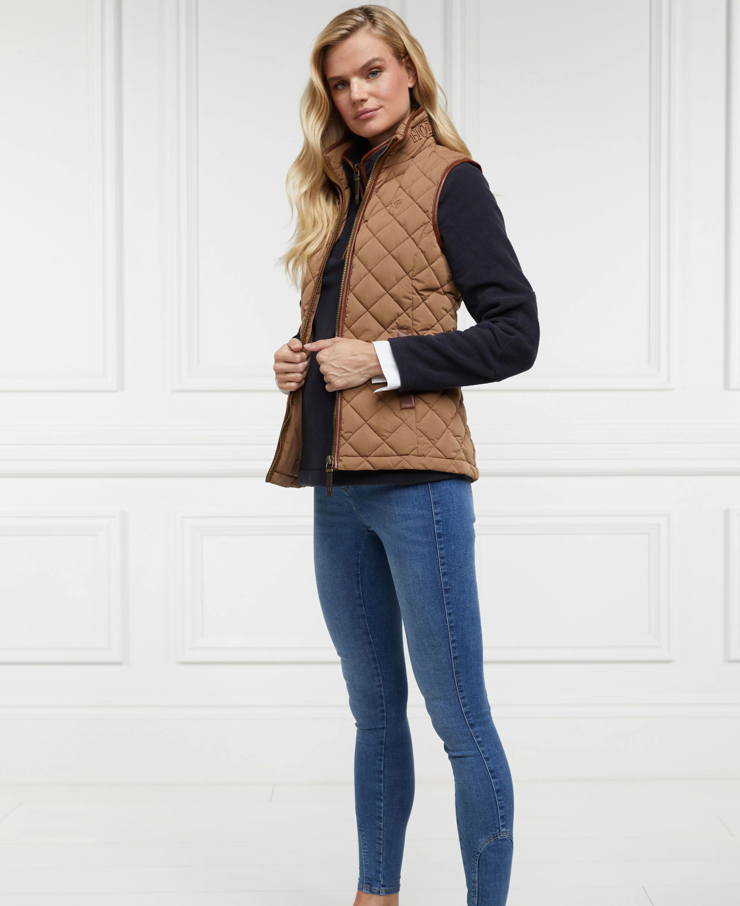 Country Fleece Half Zip - Ink Navy - Image 4
