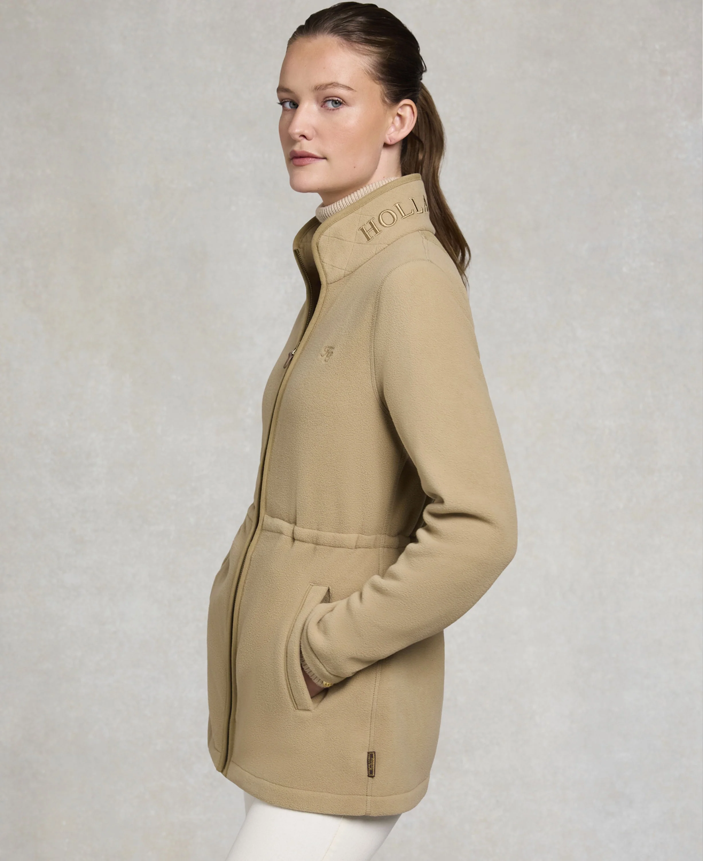 Country Longline Fleece - Sand - Image 3