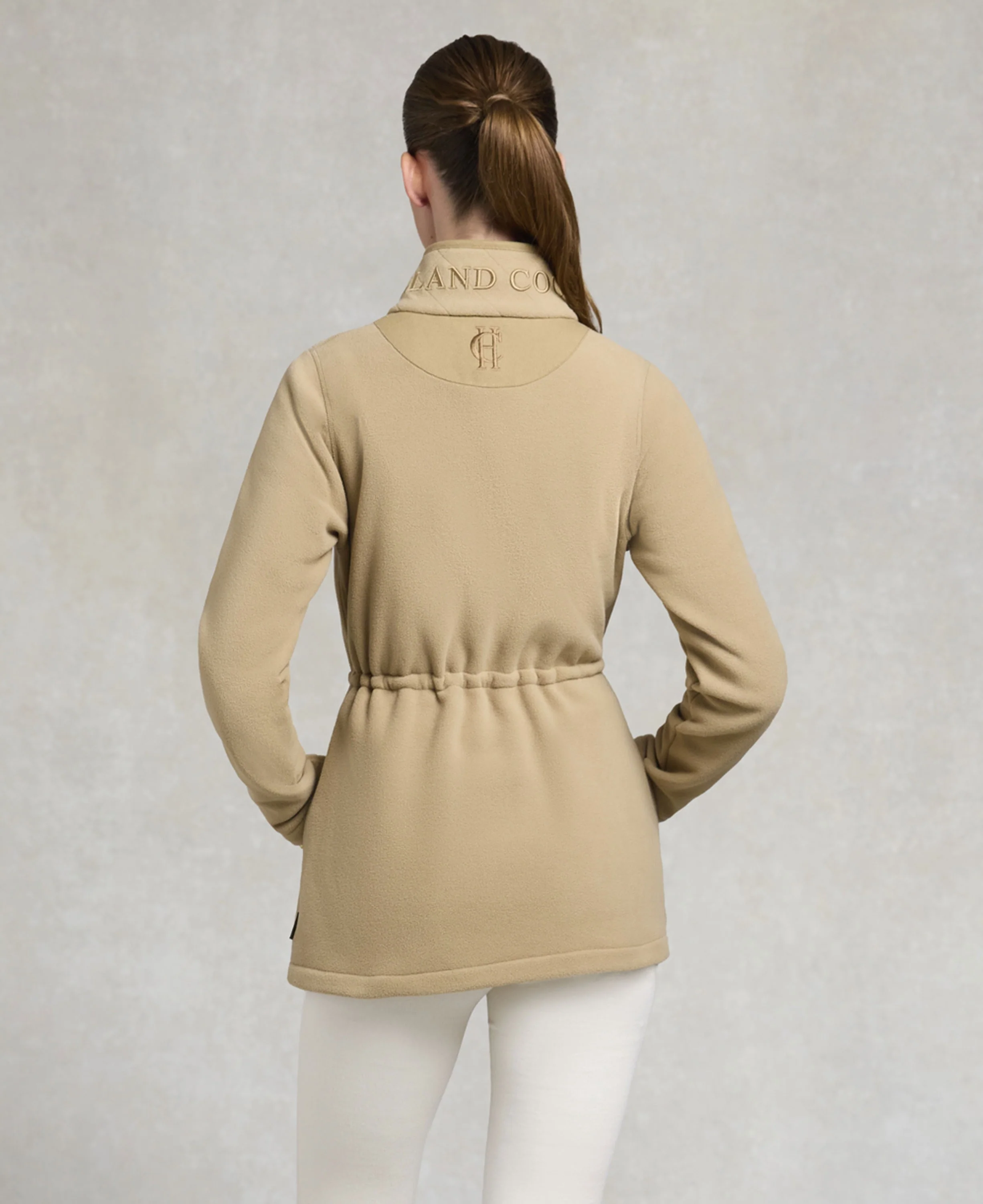 Country Longline Fleece - Sand - Image 4