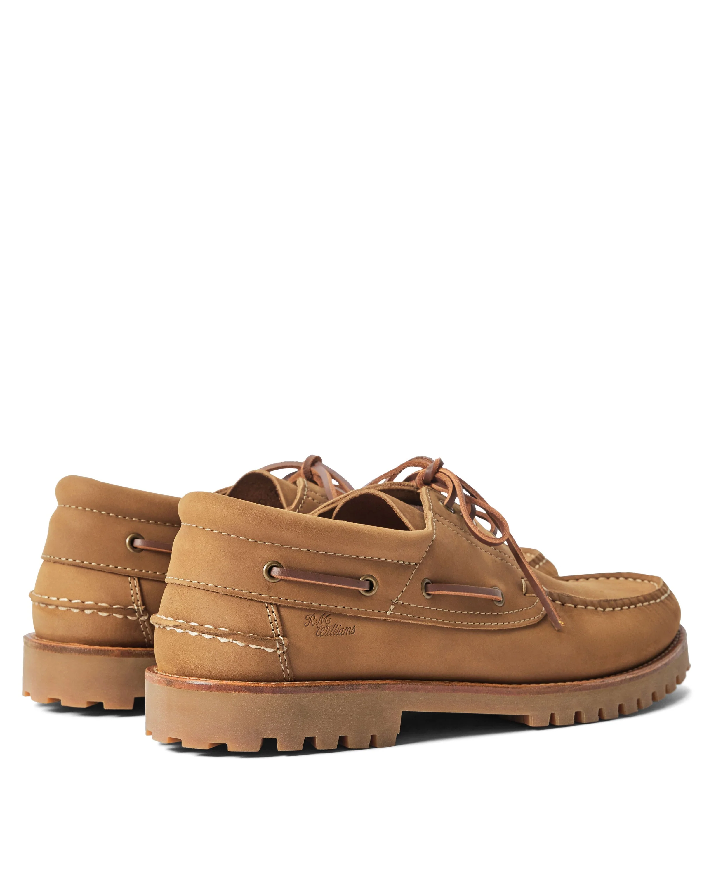 Dockyard Moccasin Boat Shoes - Tan Nubuck - Image 4