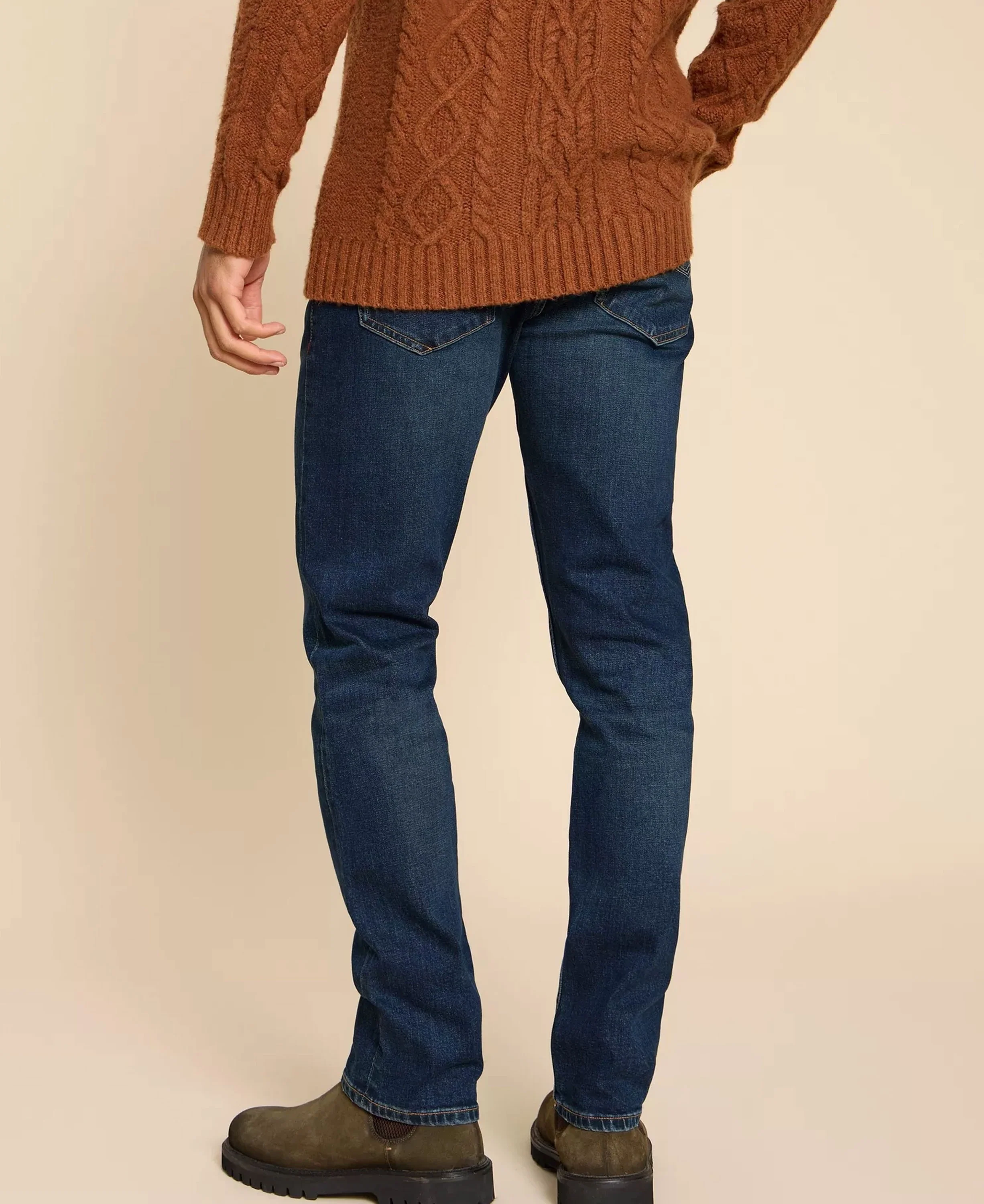 Eastwood Straight Jean - Dark Blue - Image 4