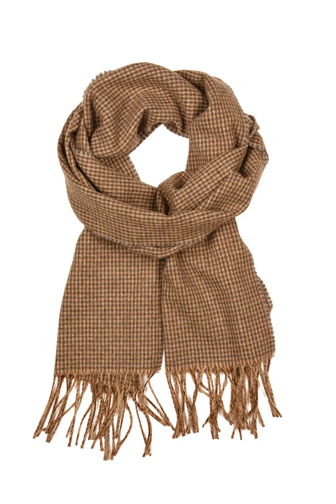 Edale Scarf - Houndstooth Tweed - Image 2