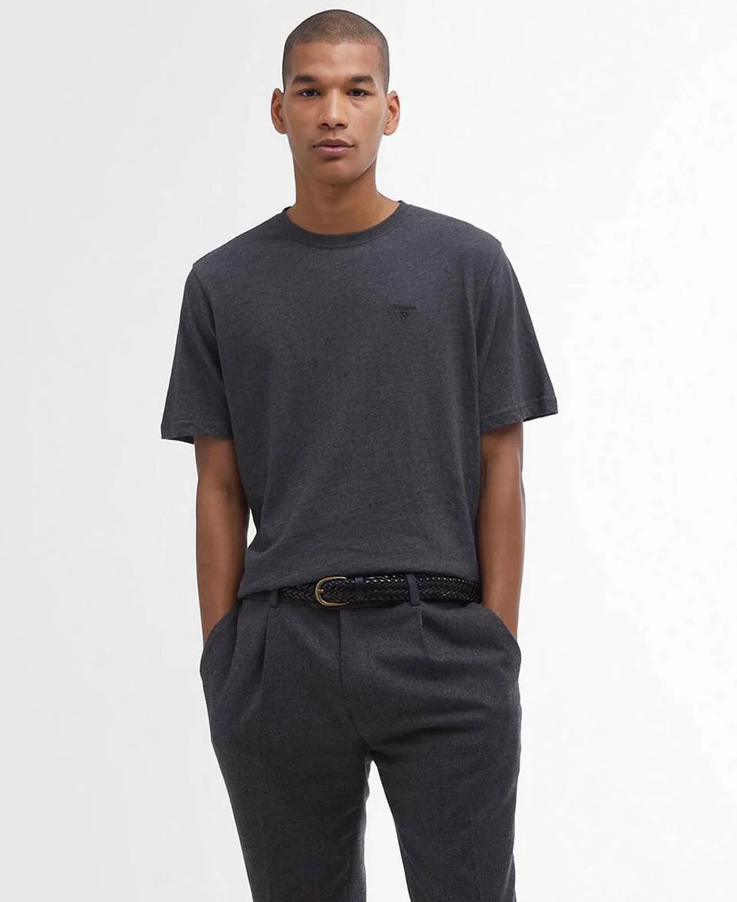 Essential Sports T-Shirt - Slate Marl - Image 2