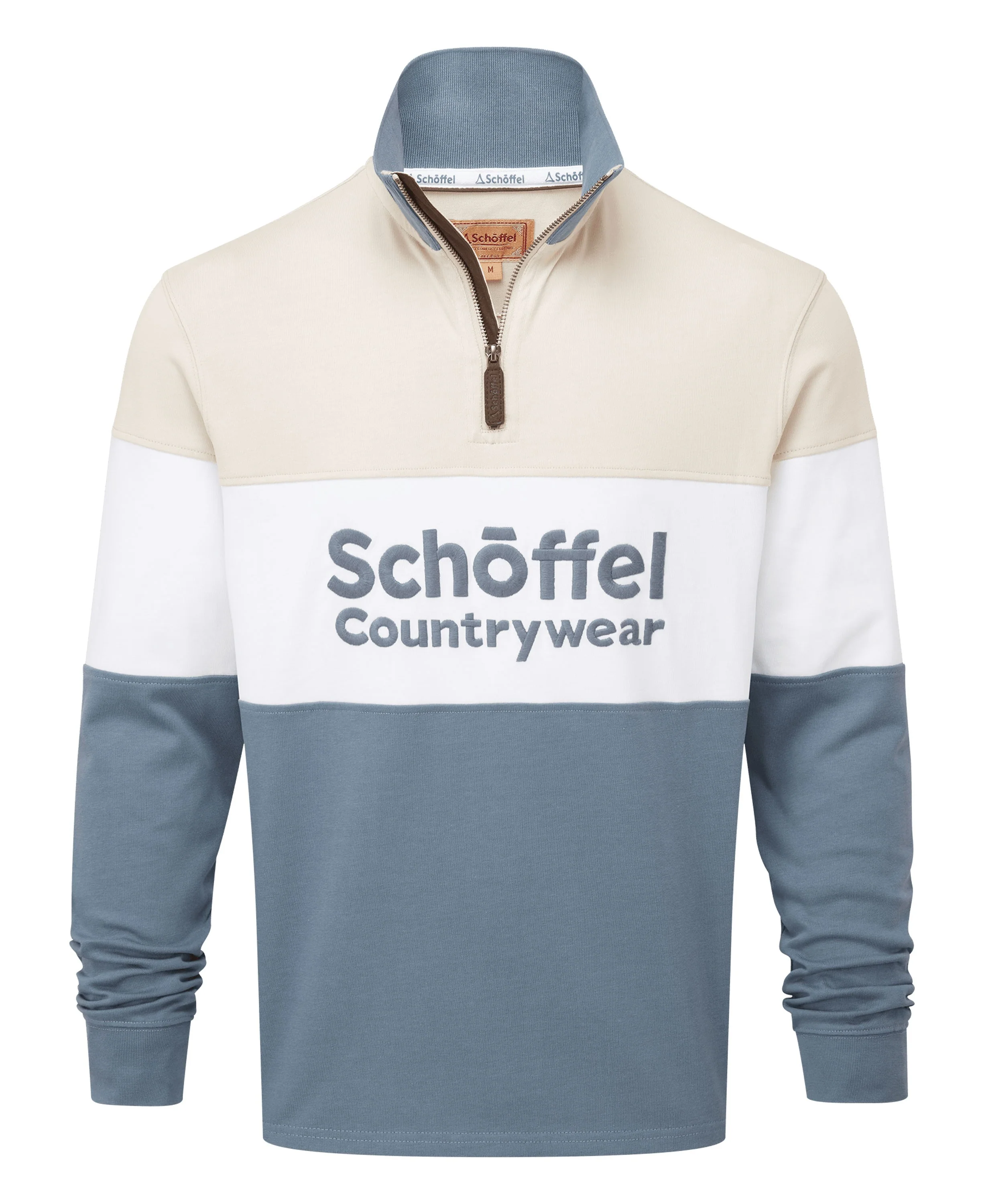 Exeter Heritage 1/4 Zip - Stone