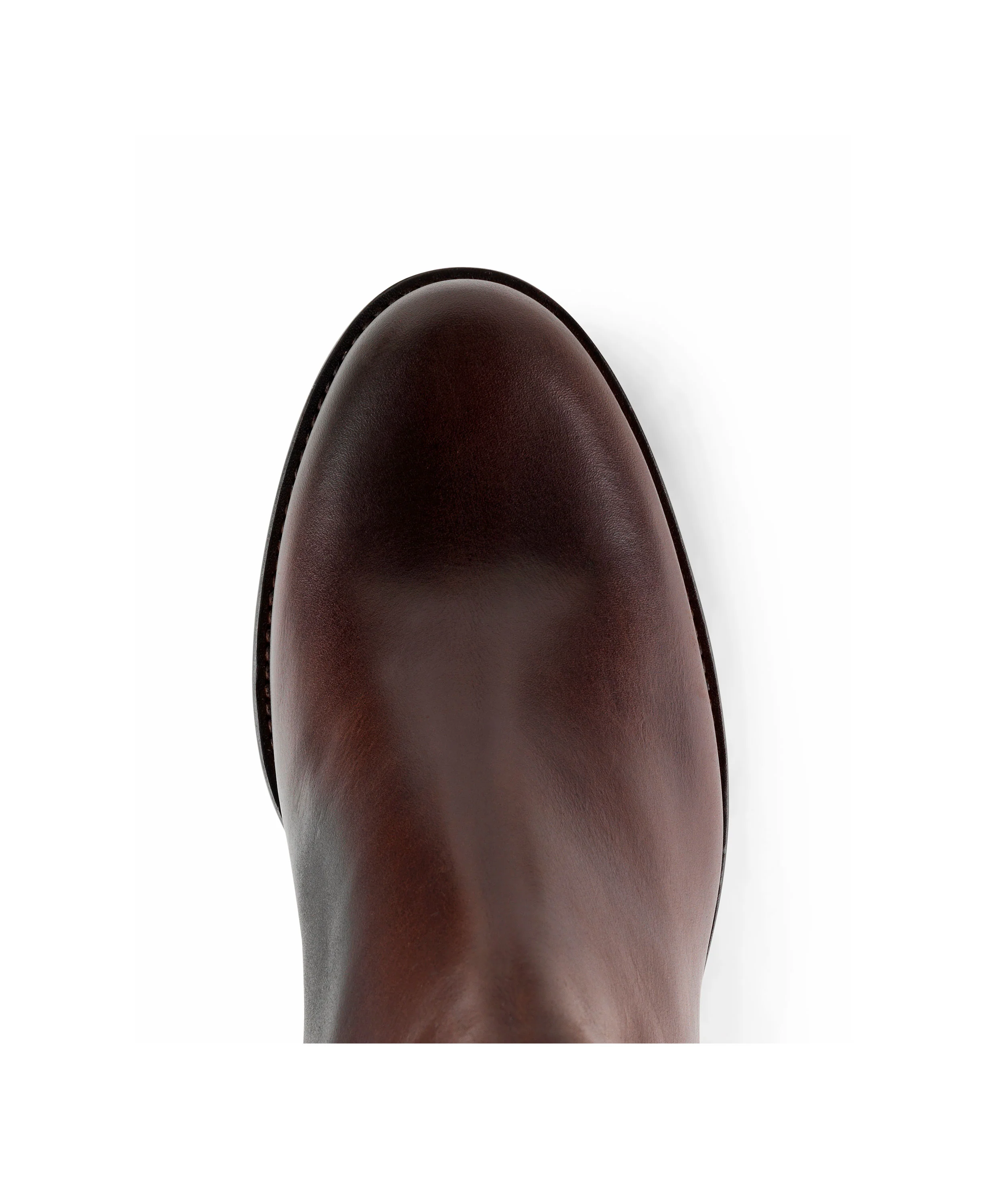 Regina Heeled Boot - Mahogany Leather - Image 5