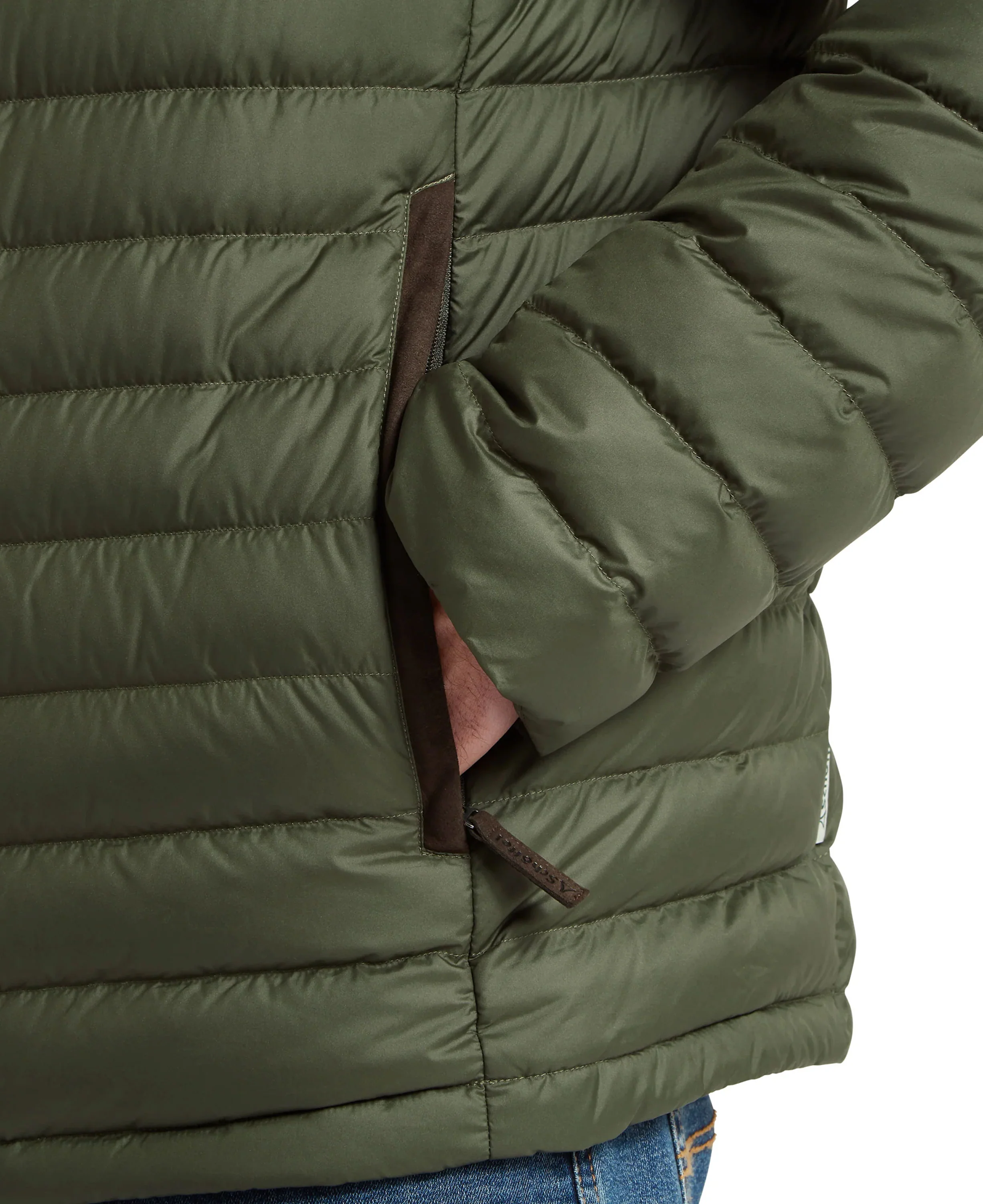 Hallaton Down Jacket - Woodland - Image 10