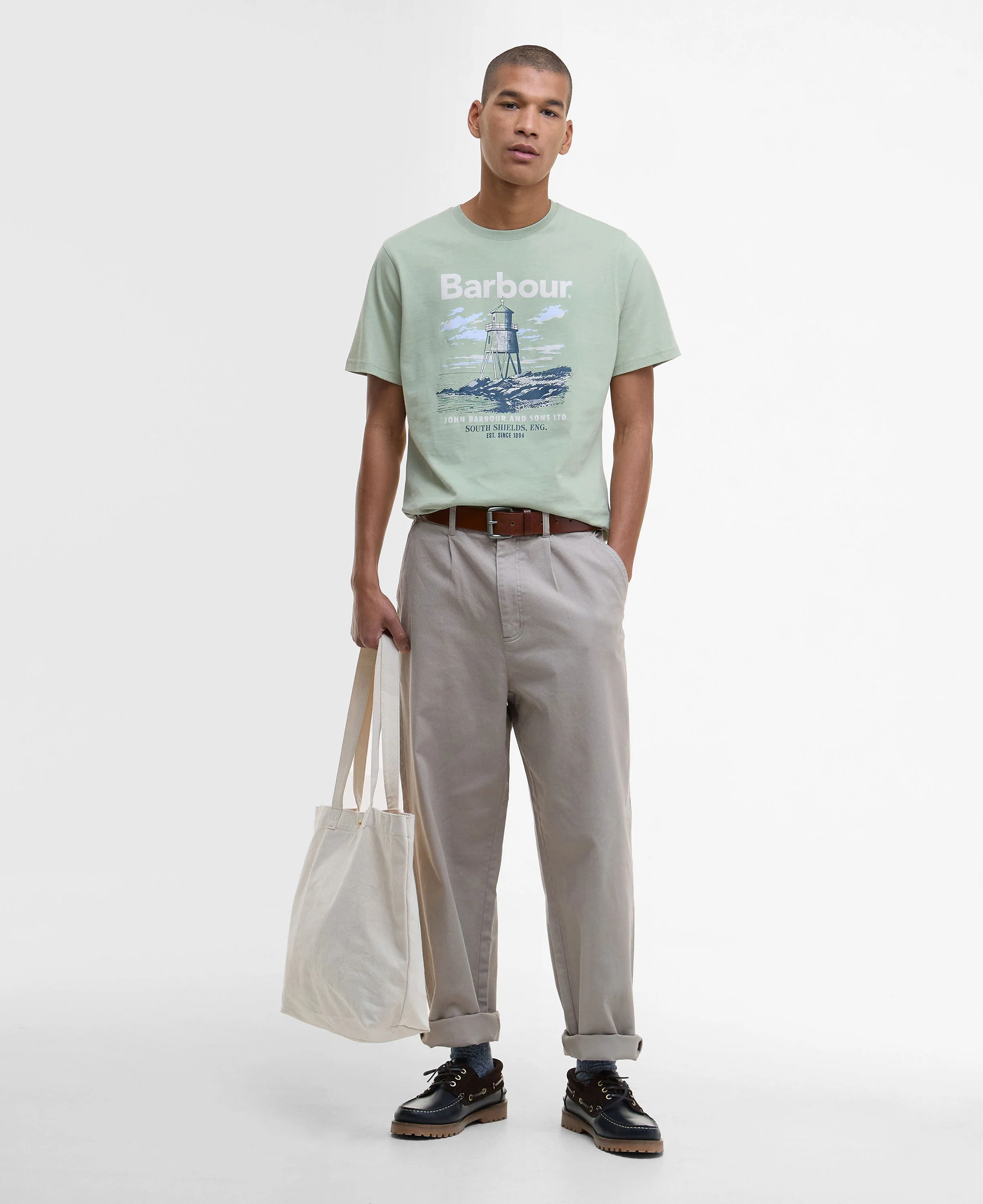 Harbourside Graphic T-Shirt - Seagrass - Image 3