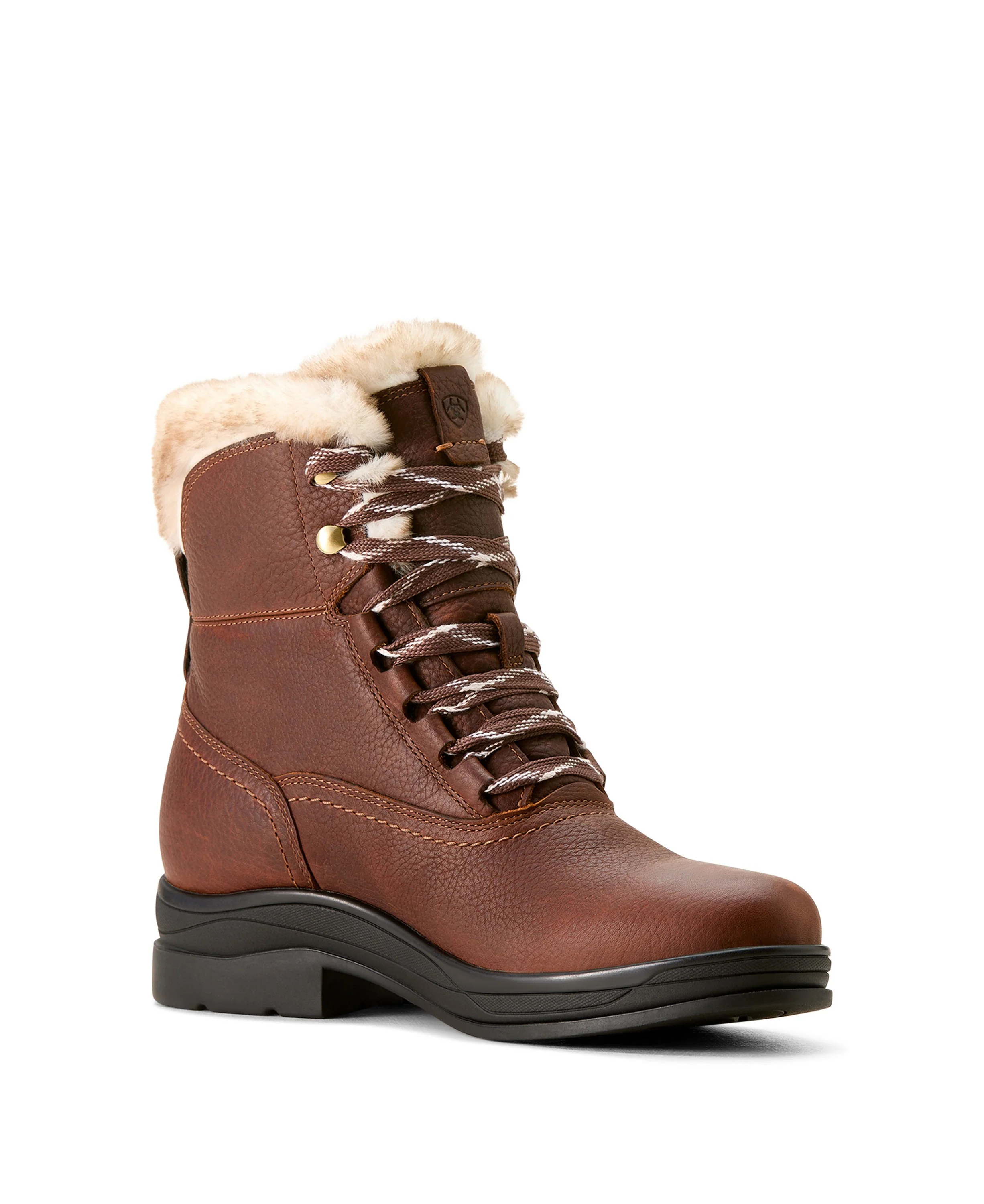 Harper Sherpa Waterproof Boot - Dark Brown - Image 4