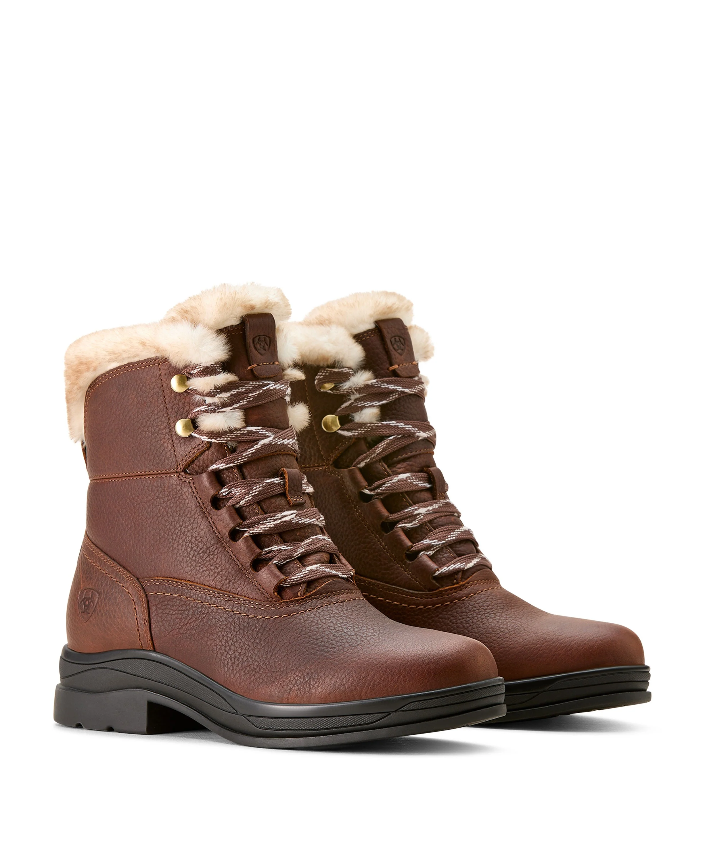 Harper Sherpa Waterproof Boot - Dark Brown - Image 5