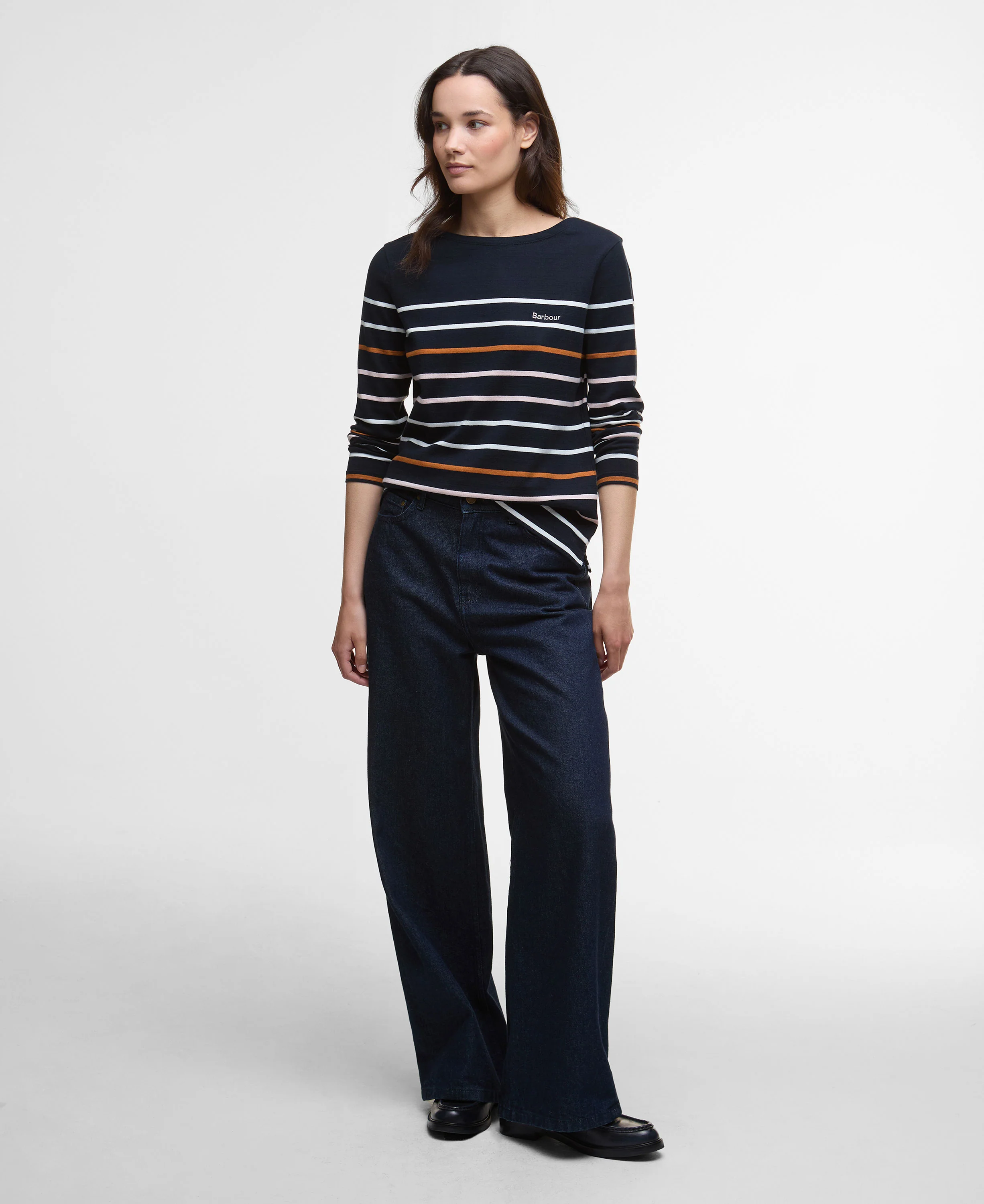 Hawkins Top - Navy Stripe - Image 3