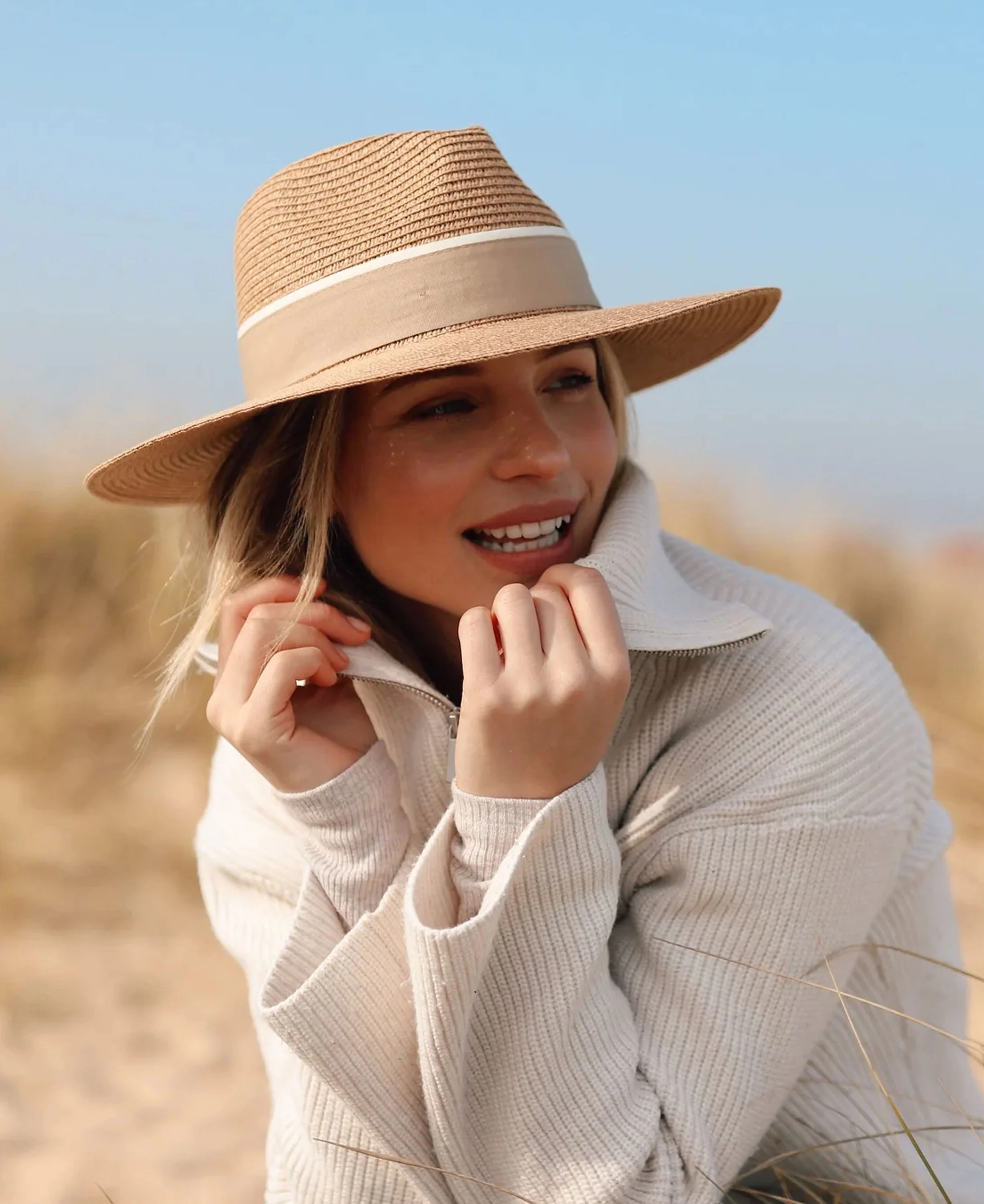 Hemley Fedora - Natural/Fawn - Image 2
