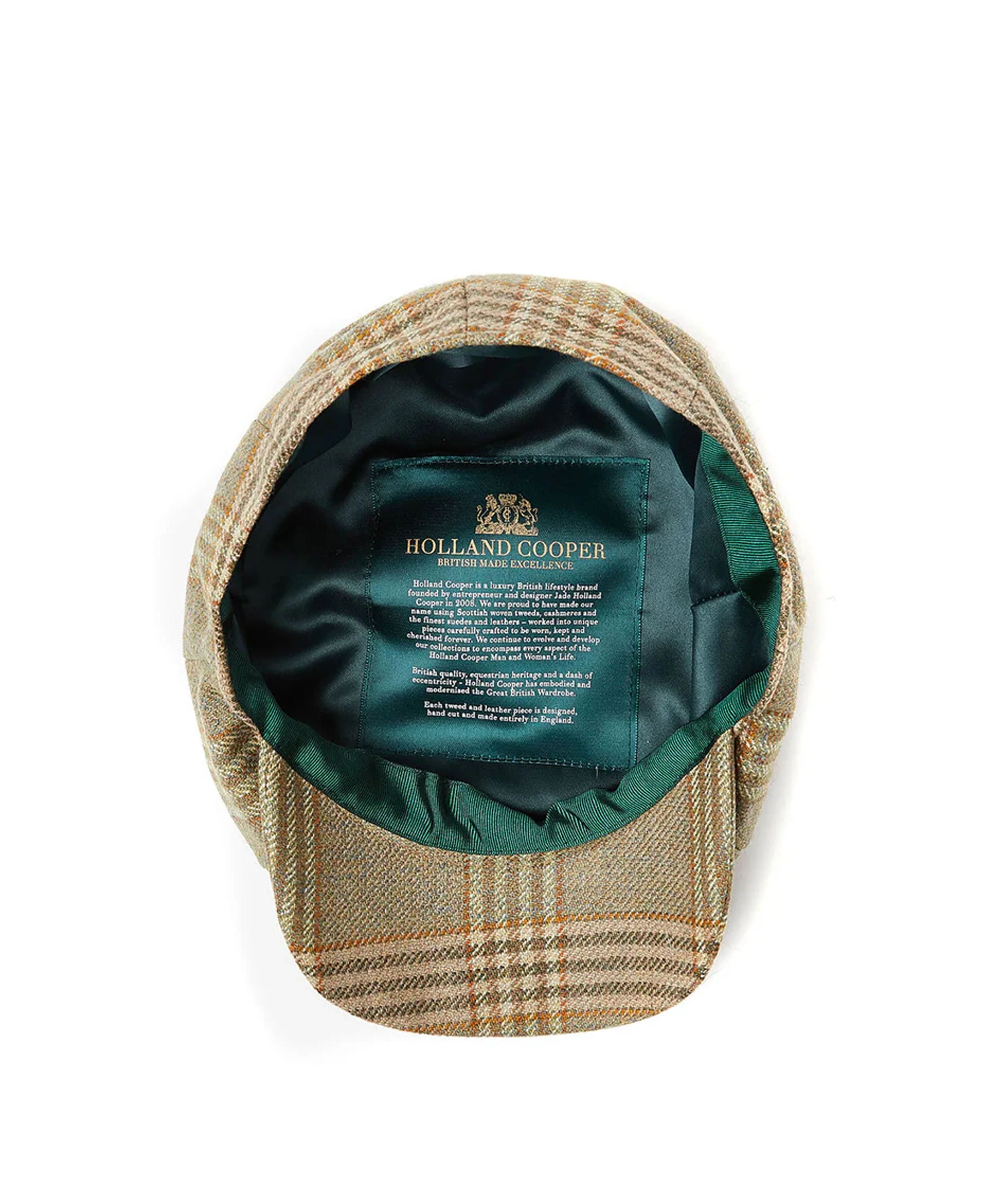 Baker Boy Tweed Cap - Leveret - Image 3