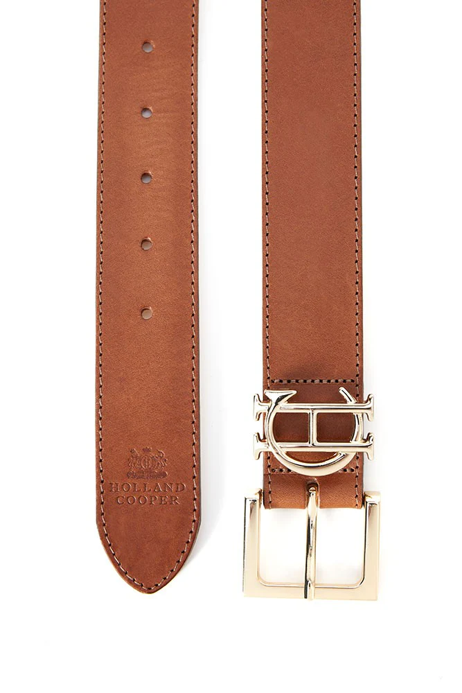 HC Classic Logo Belt - Tan - Image 2