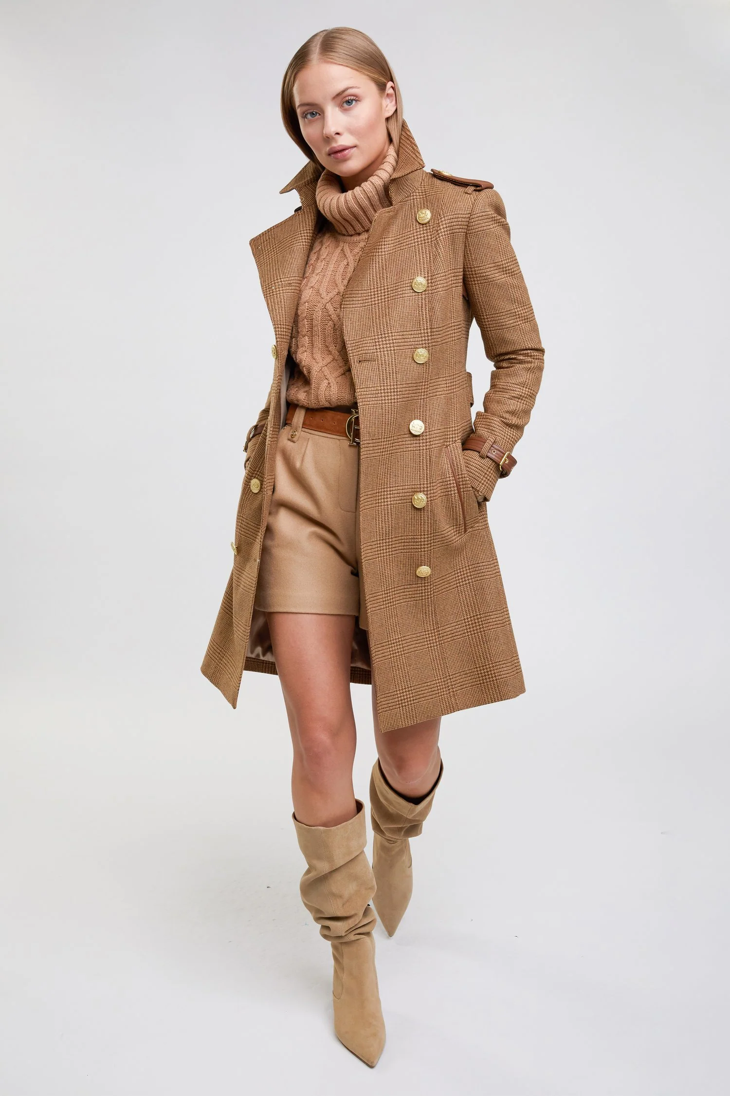 Marlborough Trench Coat - Tawny - Image 4