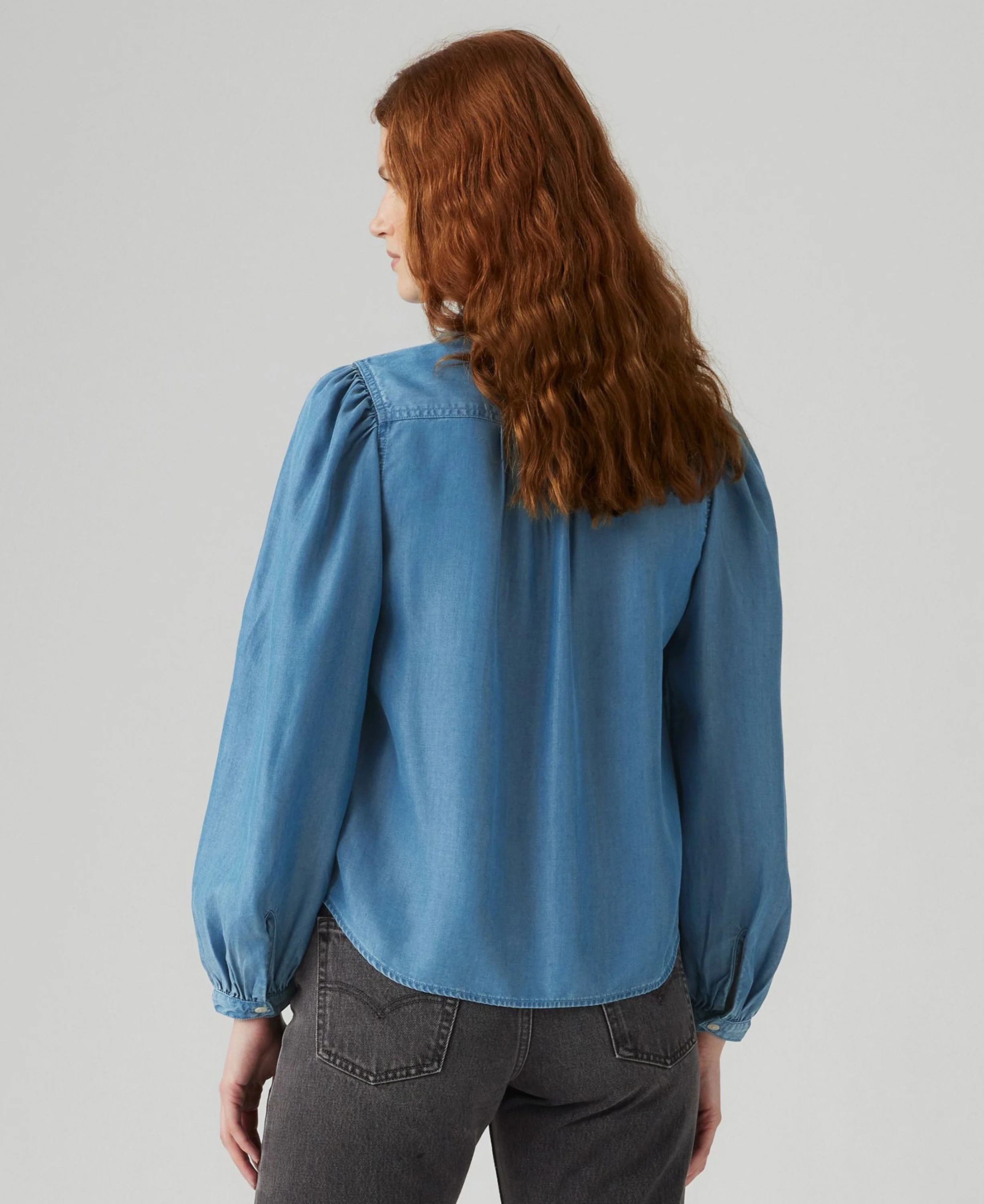 Journey Western Shirt - Med Indigo - Image 3