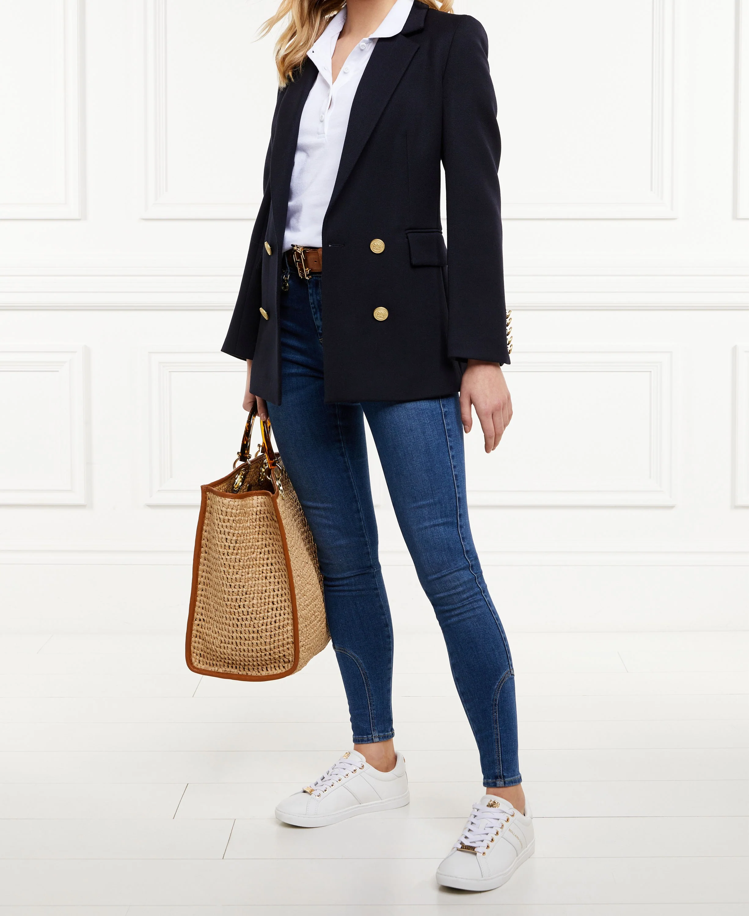Knightsbridge Court Trainer - White - Image 3