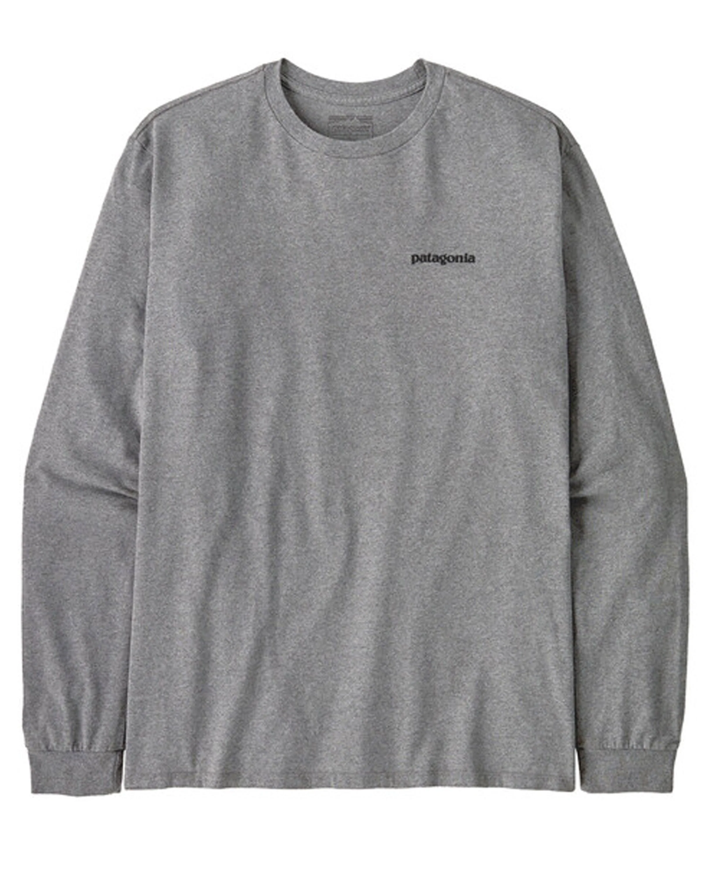 Long Sleeve P-6 Logo Responsibili-Tee - Gravel Heather - Image 2