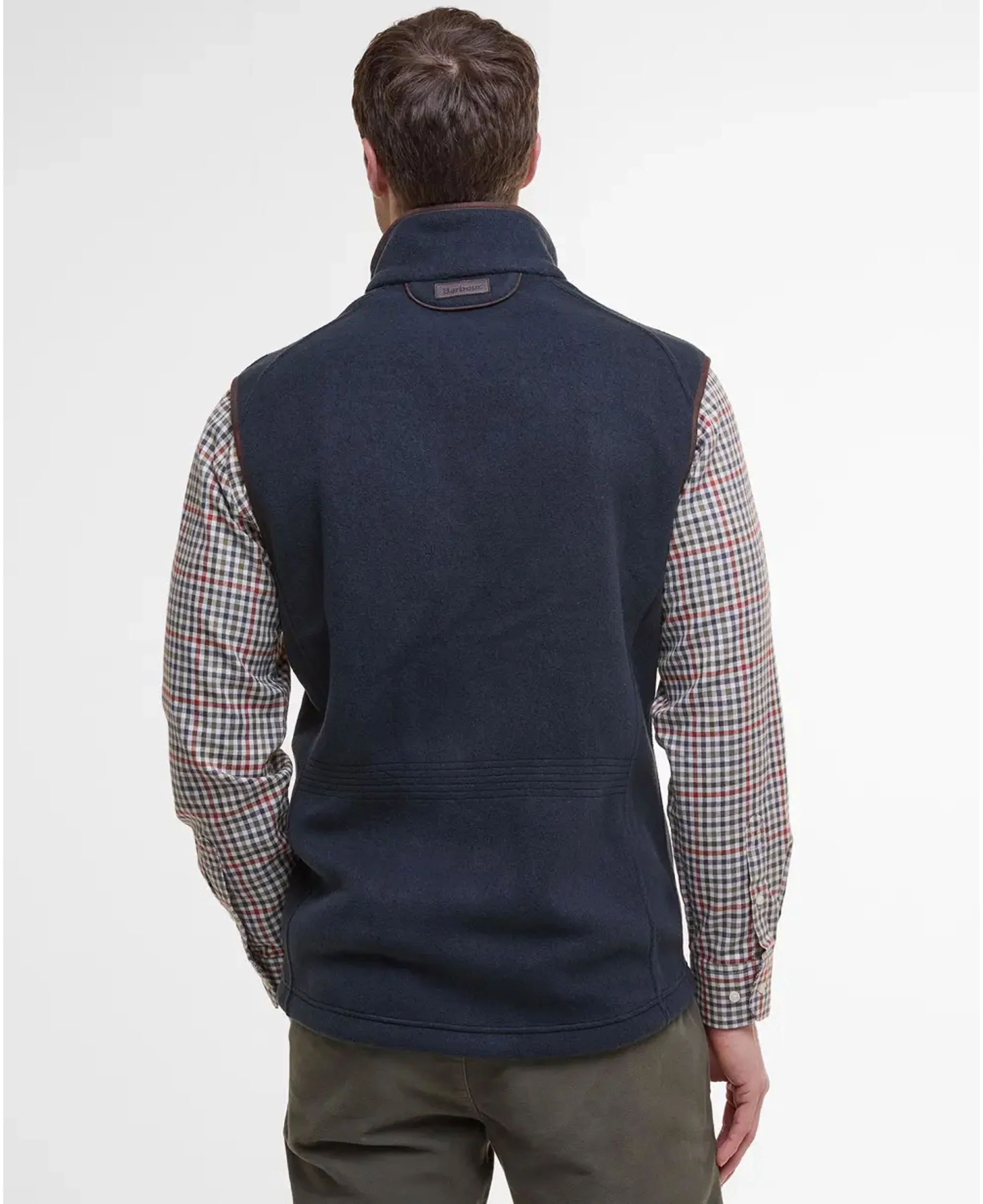 Langdale Fleece Gilet - Navy - Image 4