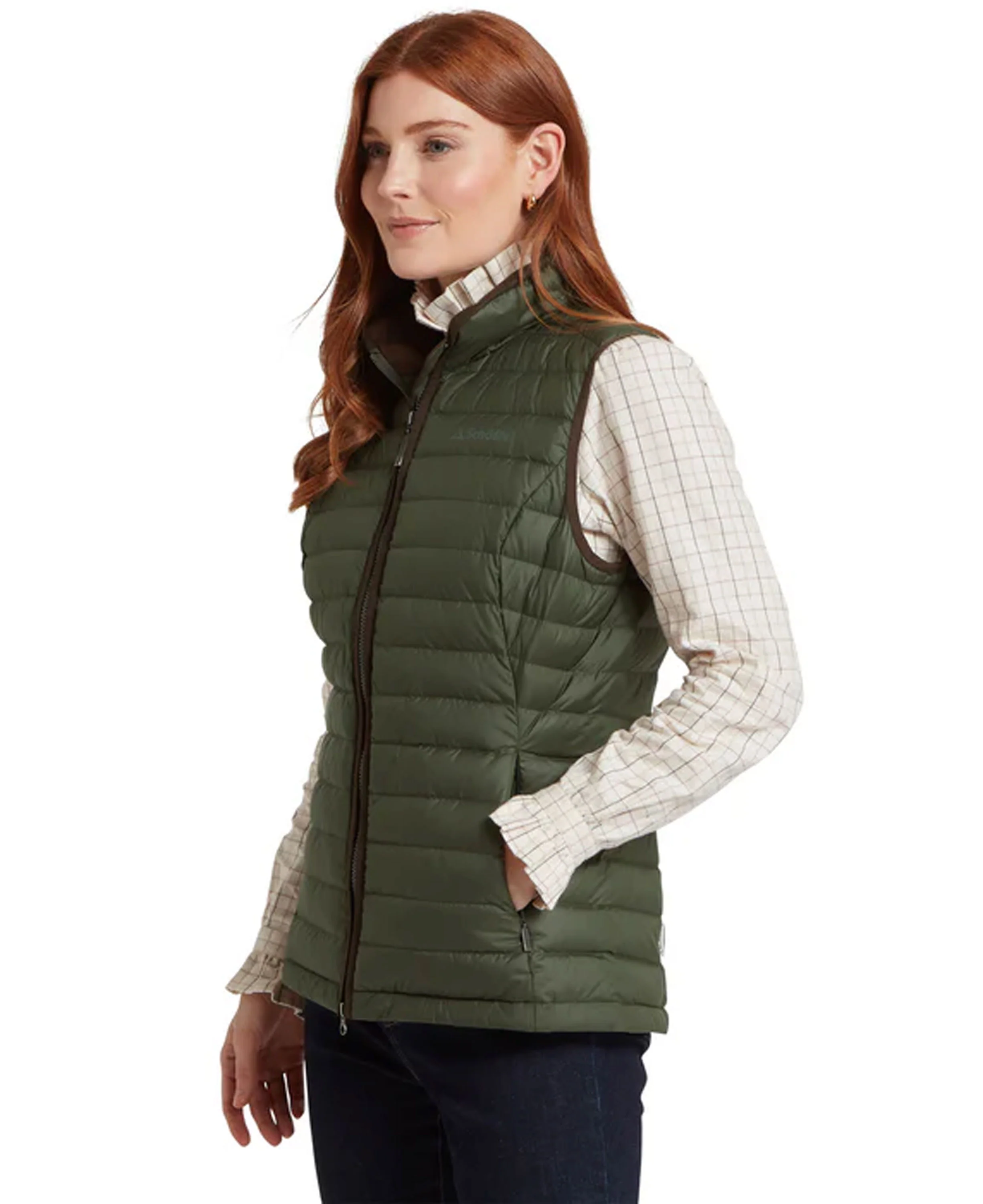 Launde Down Gilet - Woodland - Image 5