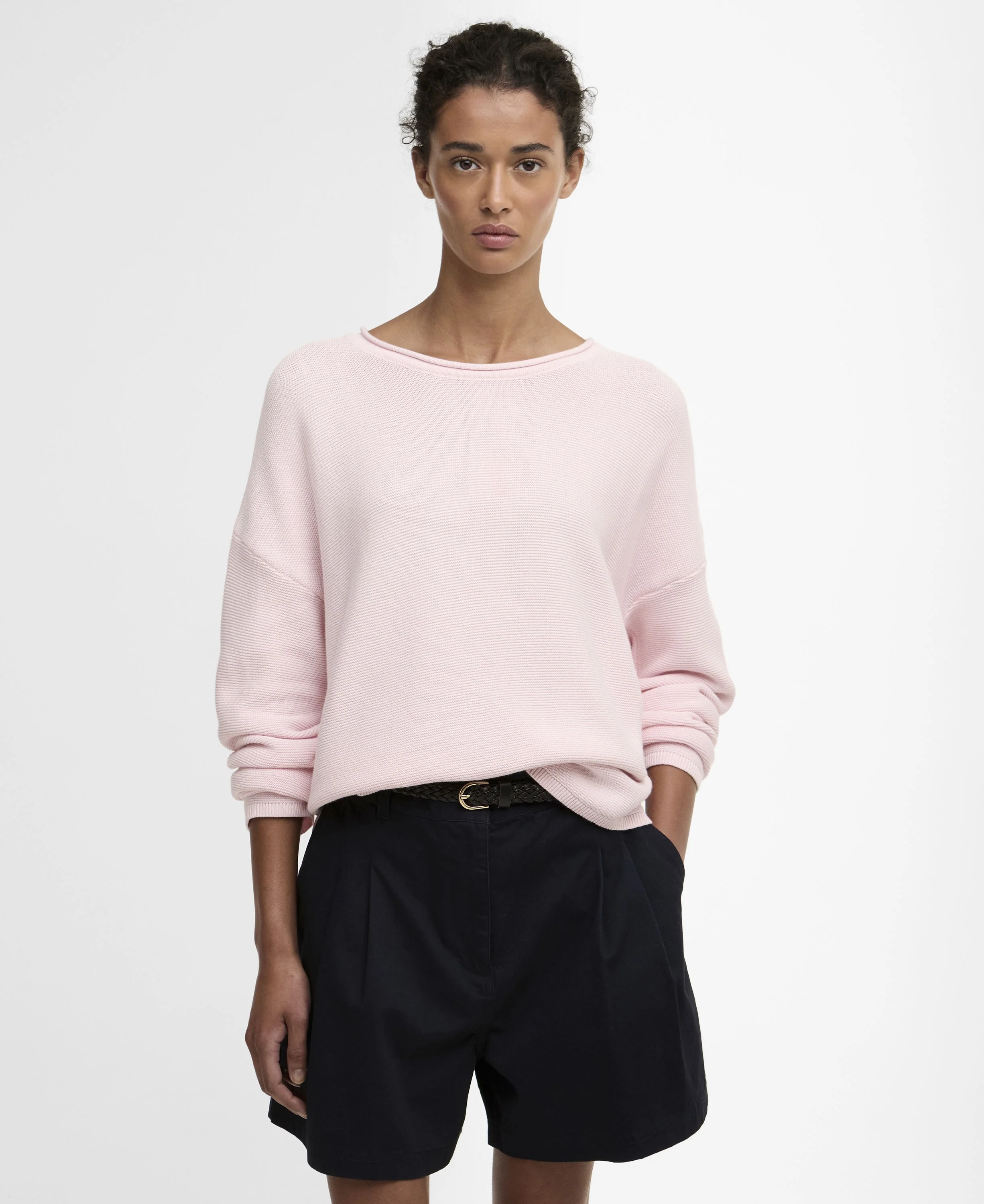 Marine Knitted Jumper - Pink - Image 2