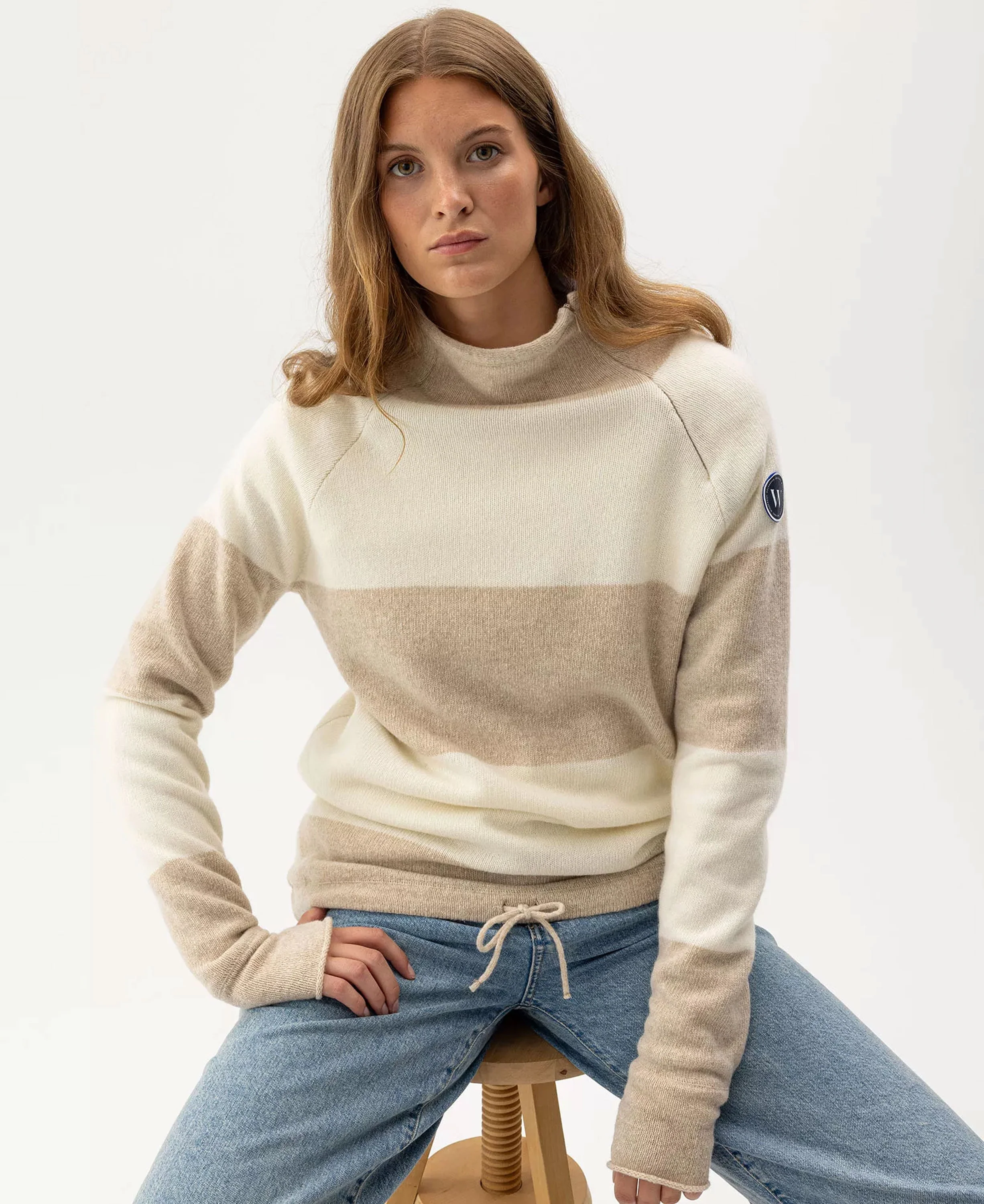 Martina Wool Windproof - Sand Offwhite - Image 2