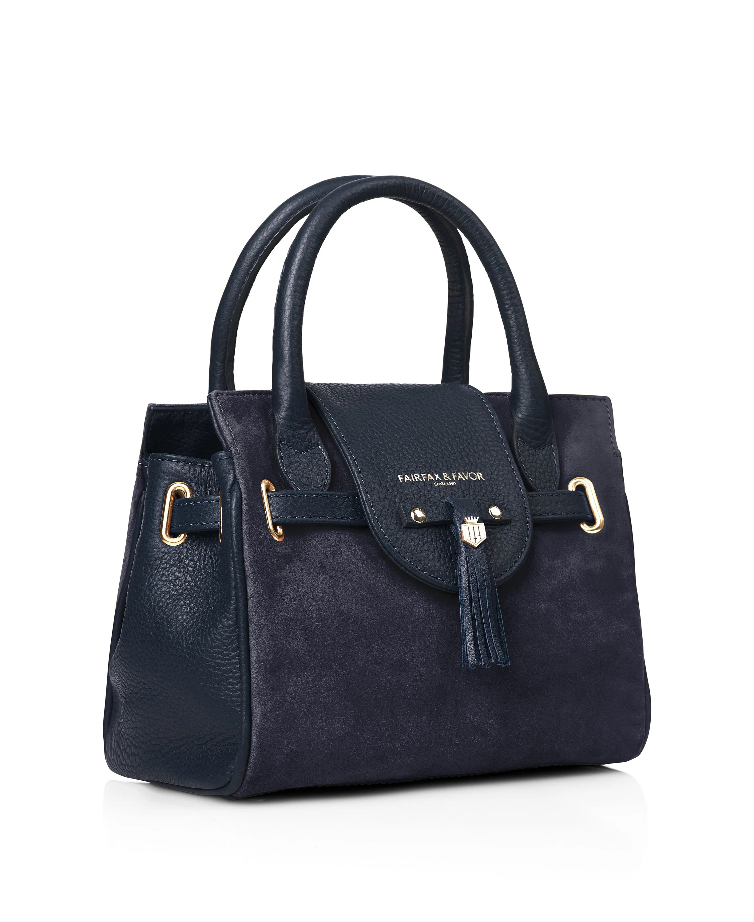 Mini Windsor Handbag - Navy - Image 3