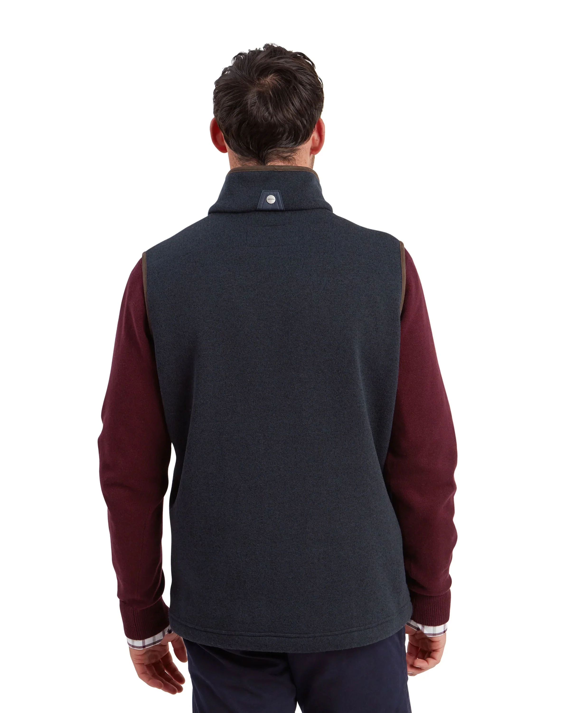 Oakham Hybrid Gilet - Petrol Blue - Image 4