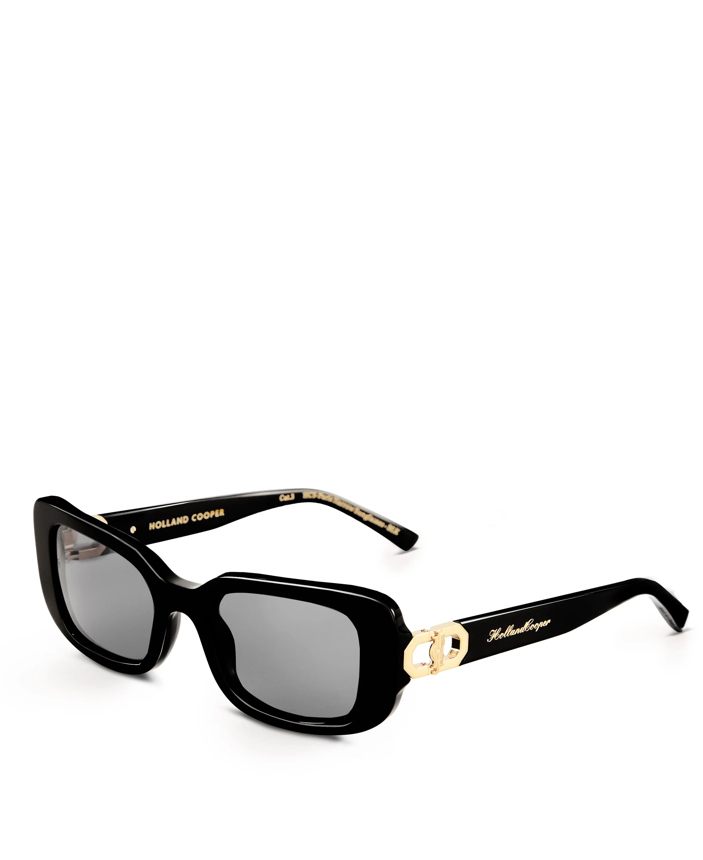Paris Narrow Sunglasses - Black - Image 8