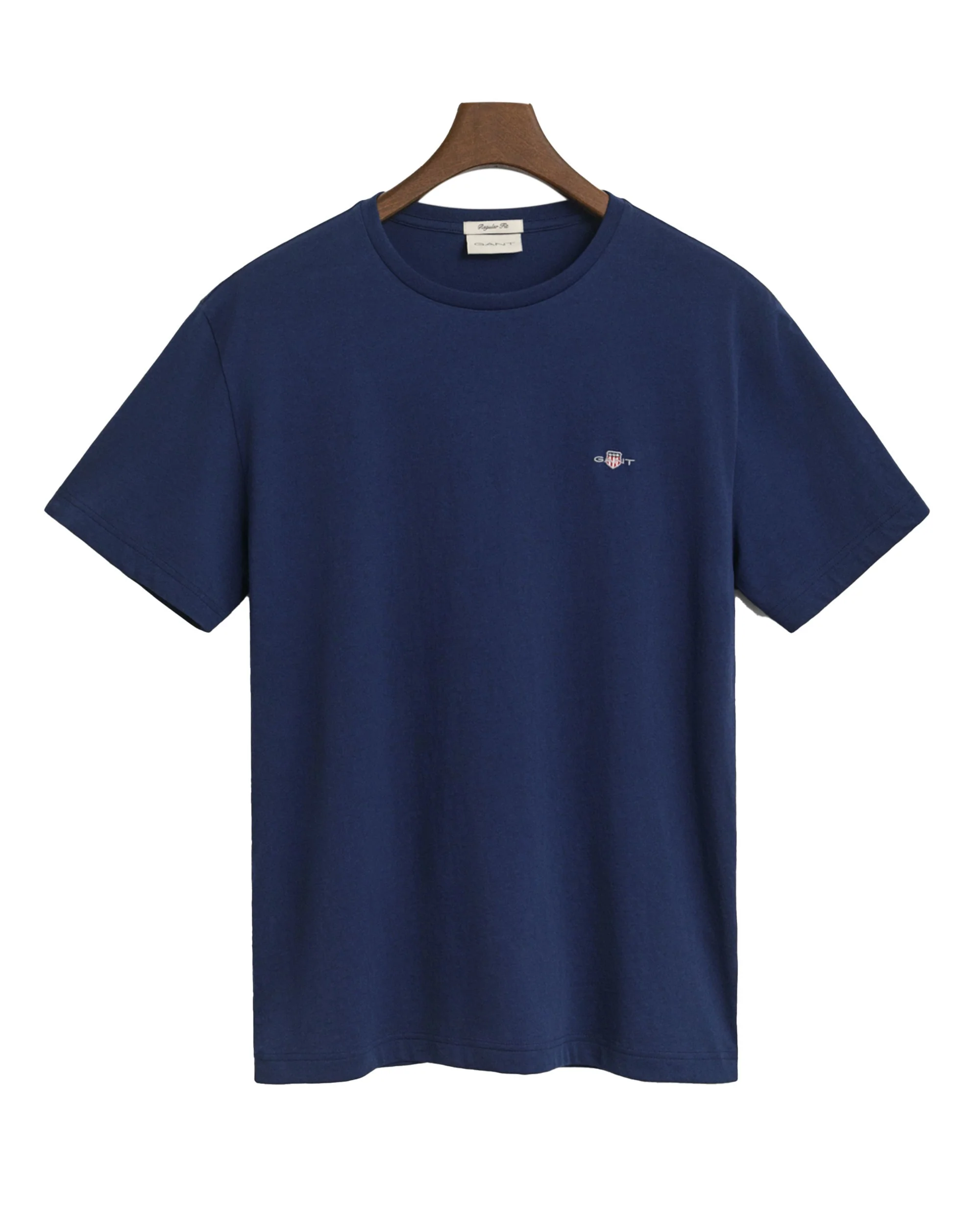 Regular Fit Shield Short Sleeve T-Shirt - Vintage Blue