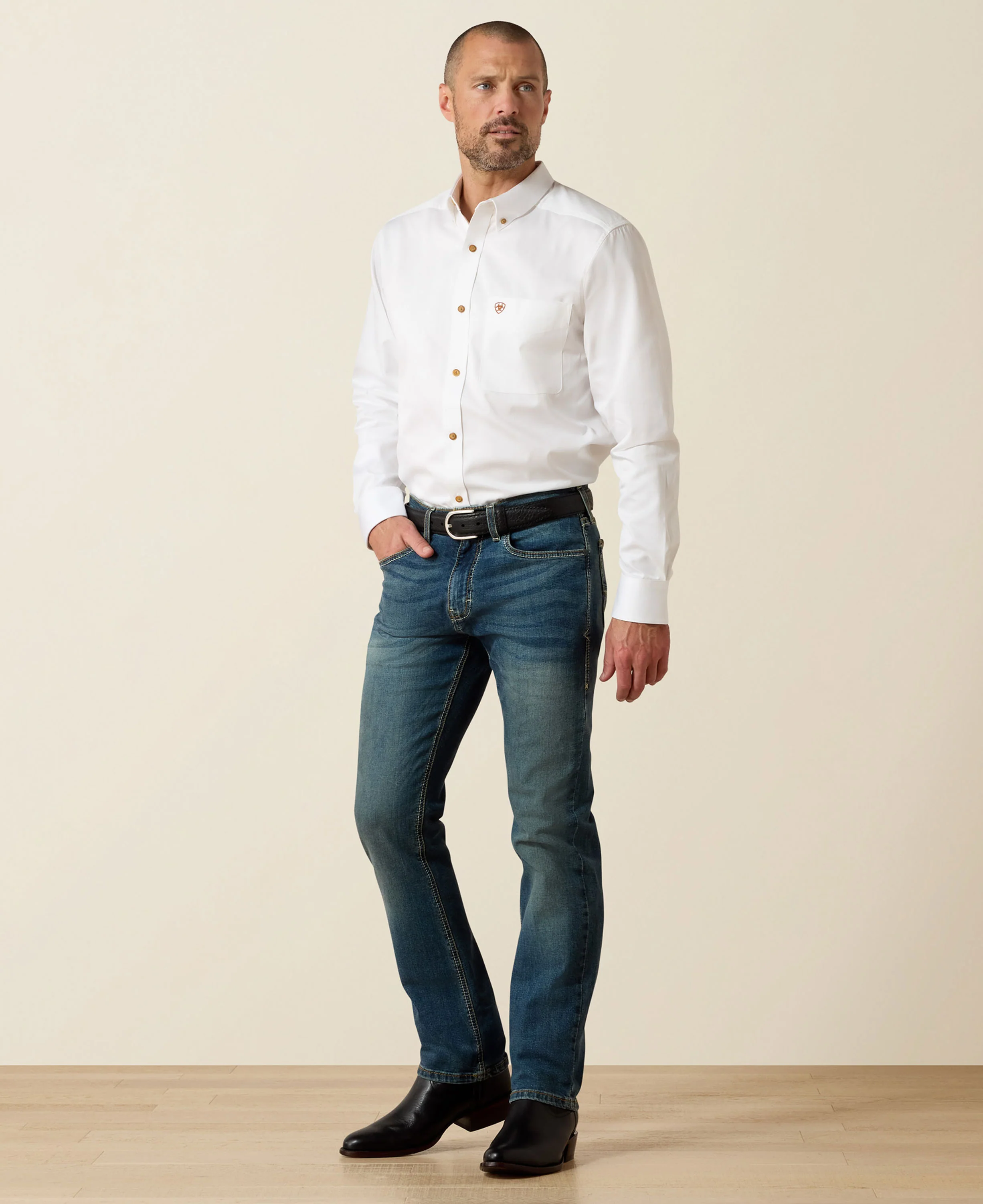 M8 Modern TekStretch Sebastian Slim Leg Jean - Grafton - Image 3