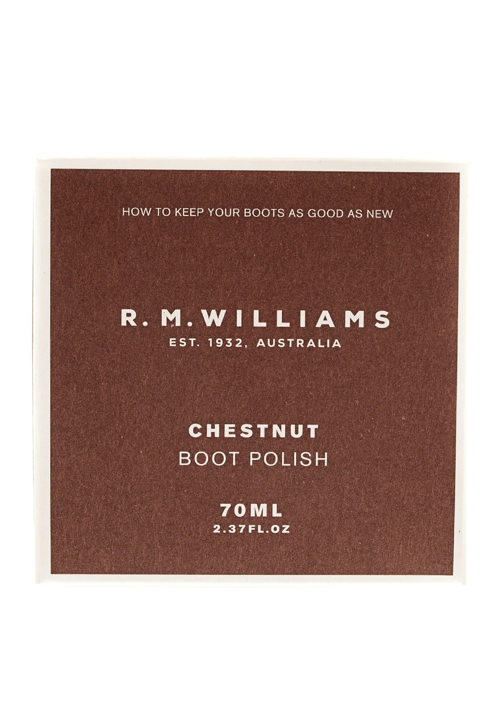 R M Williams Boot Polish - Chestnut - Image 3