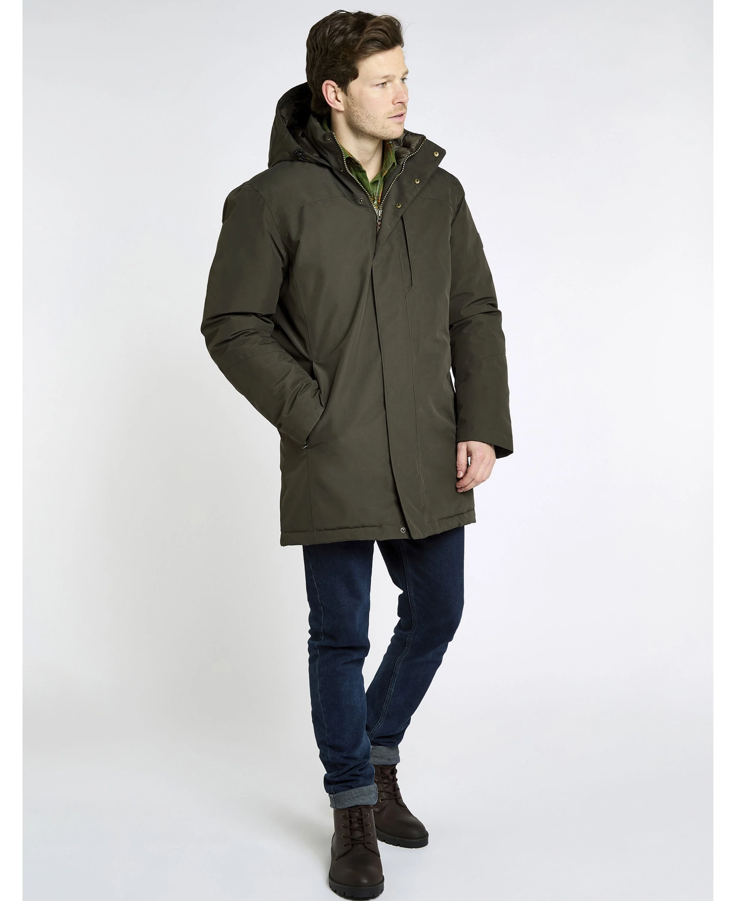 Swiftsheath Hooded Down Parka - Olive - Image 2