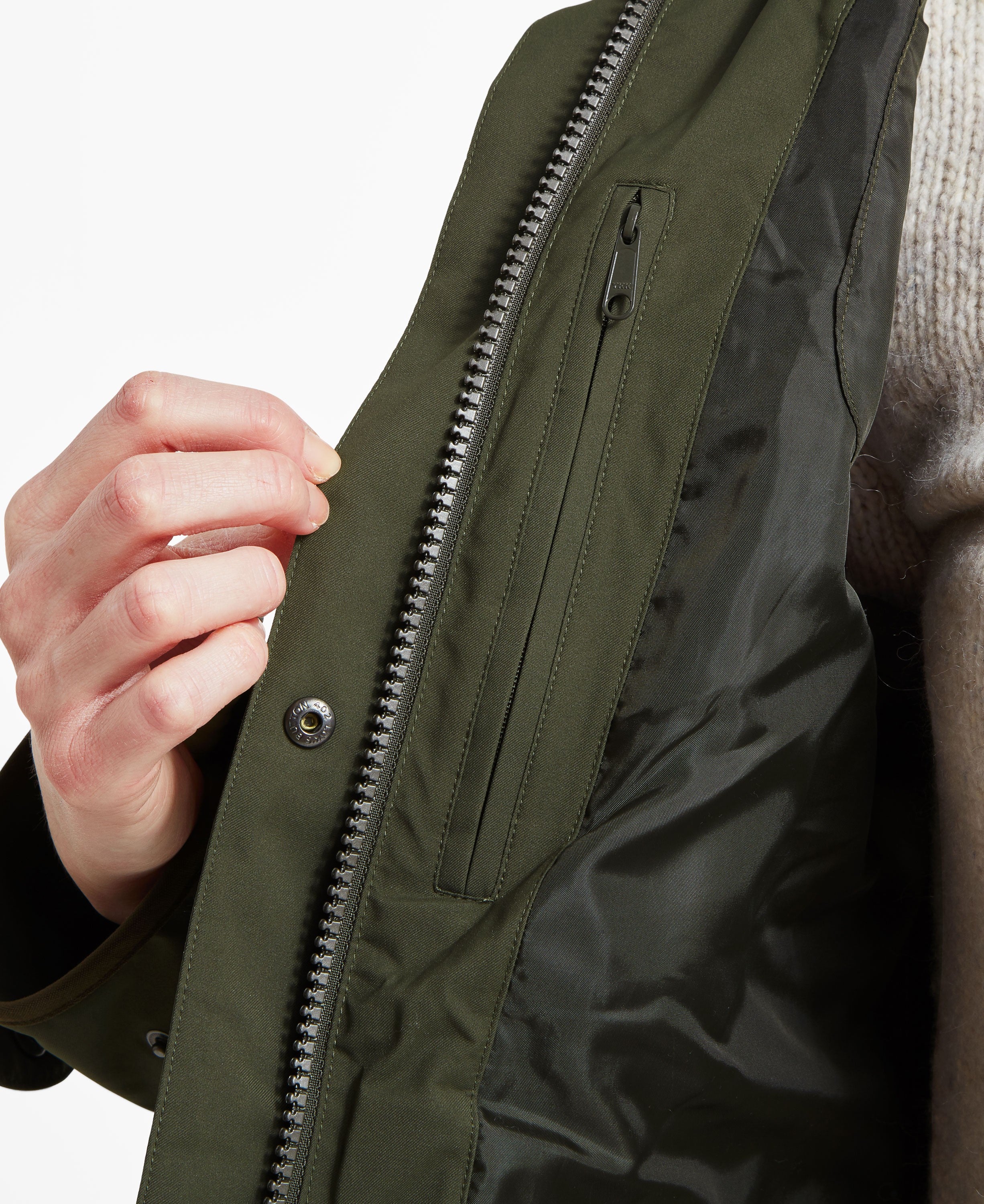 Teal Ultralight Coat - Forest - Image 7