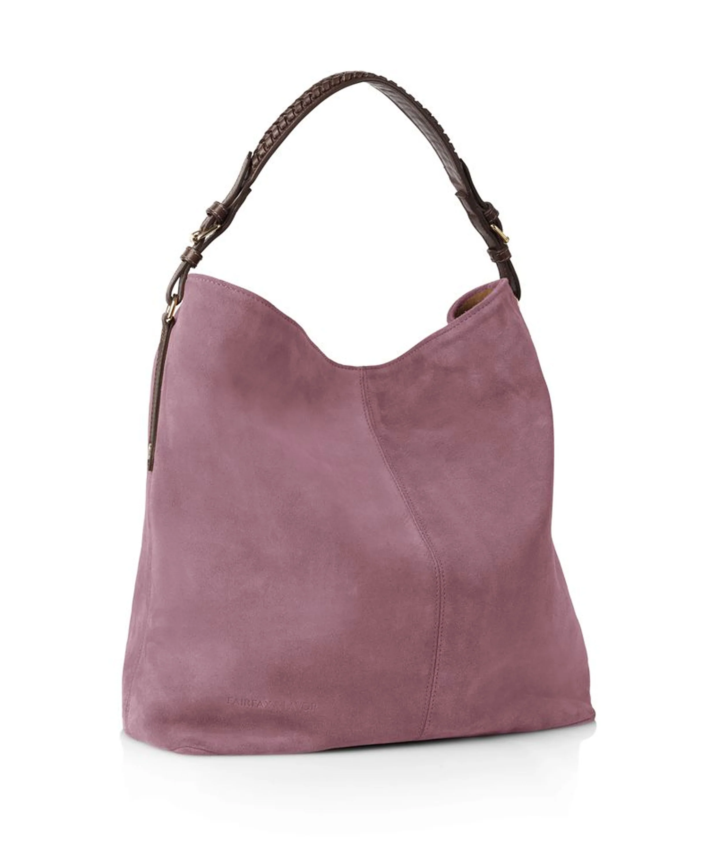 Tetbury Handbag - Heather Suede