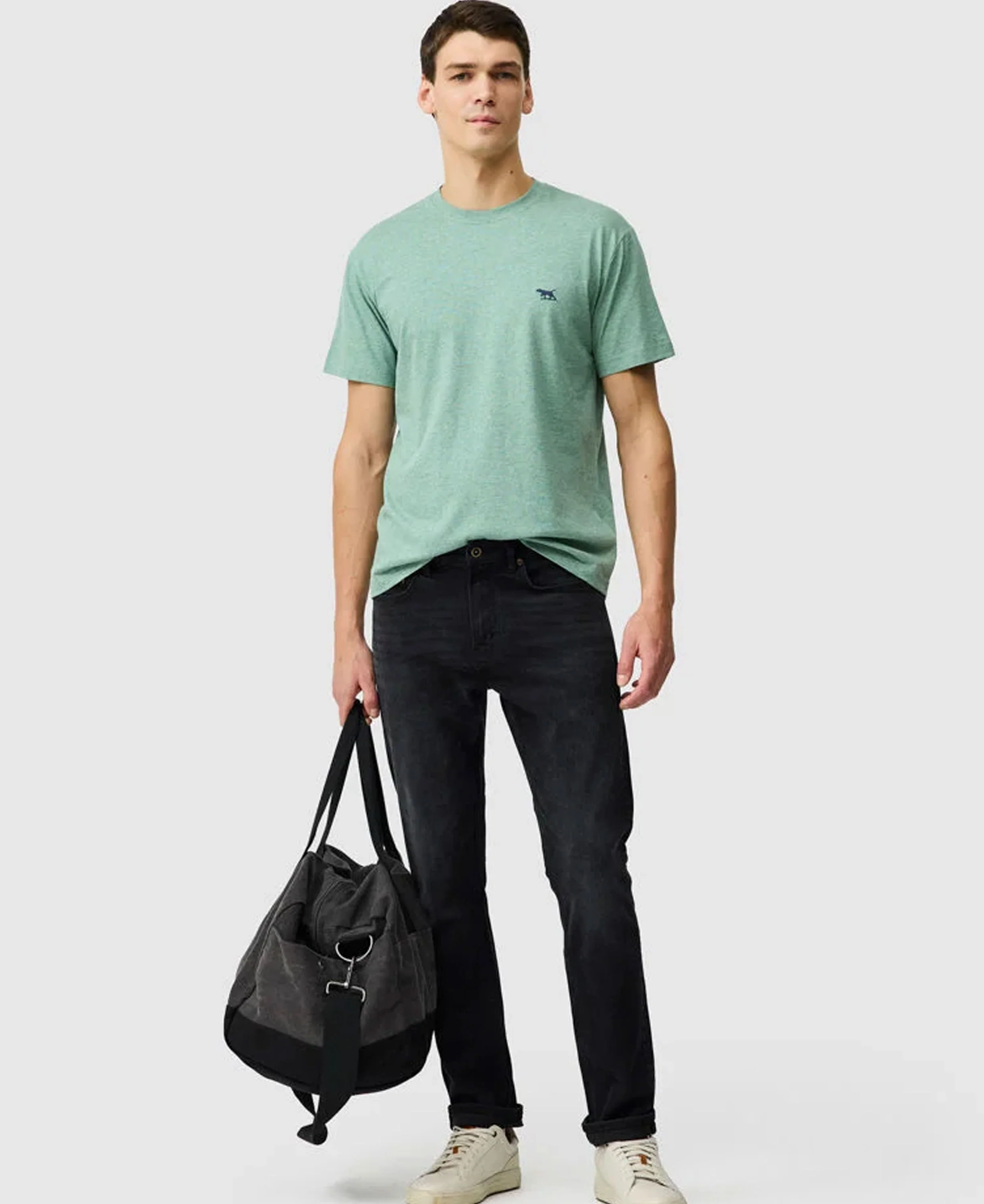 The Gunn Tee 2.0 - Dusty Sage - Image 2