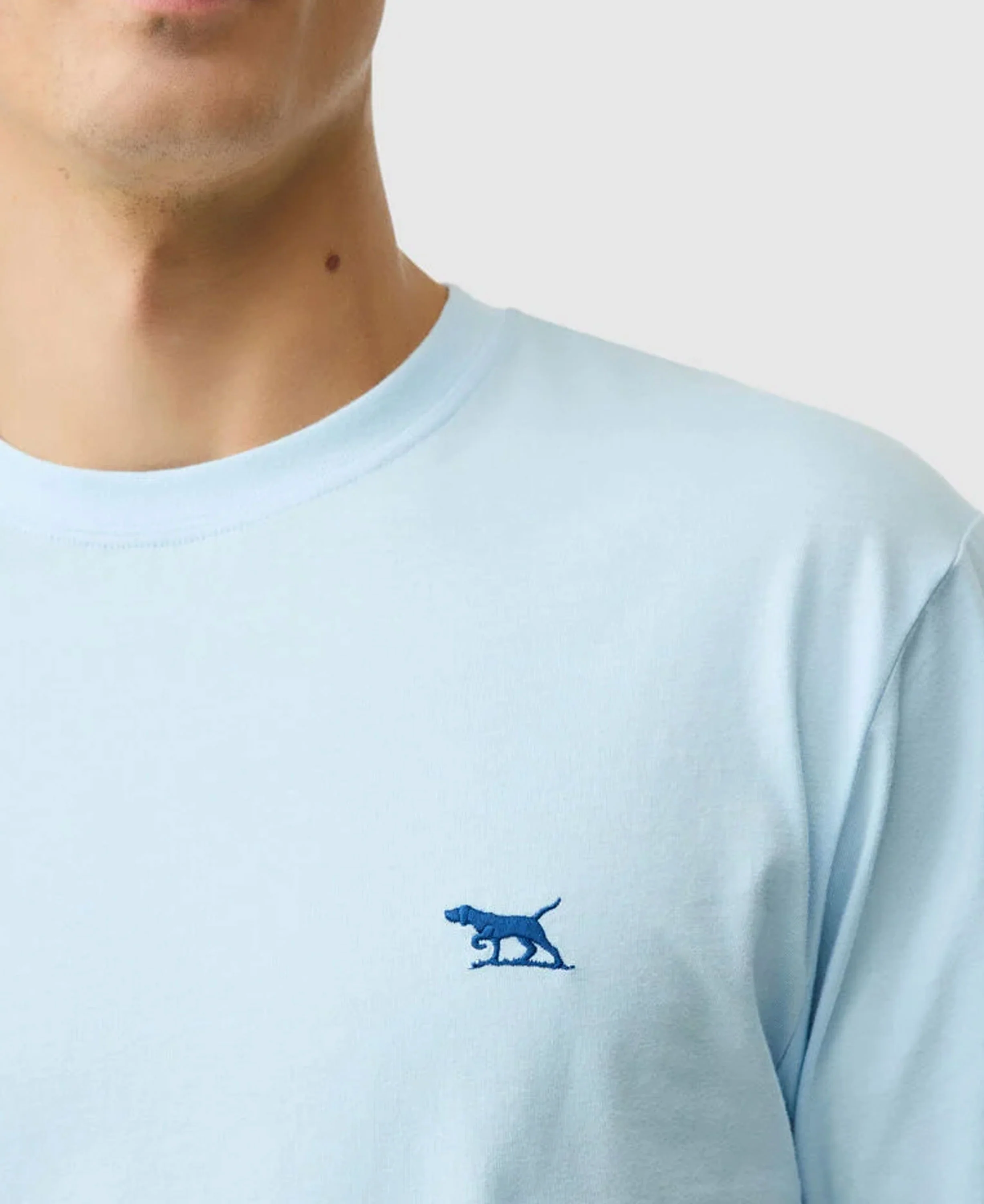 The Gunn Tee 2.0 - Ice Blue - Image 4