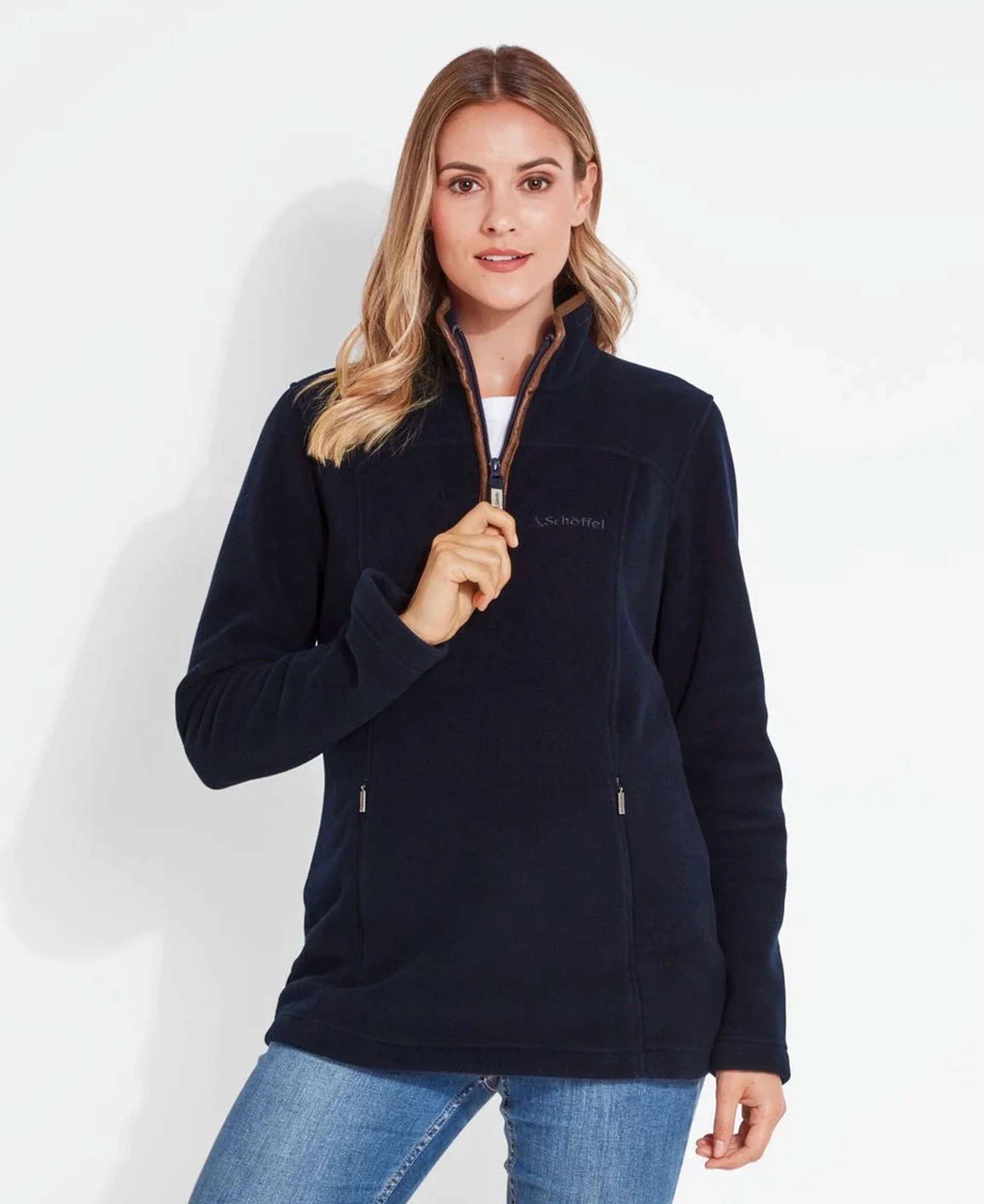 Tilton II 1/4 Zip Fleece - Navy - Image 2