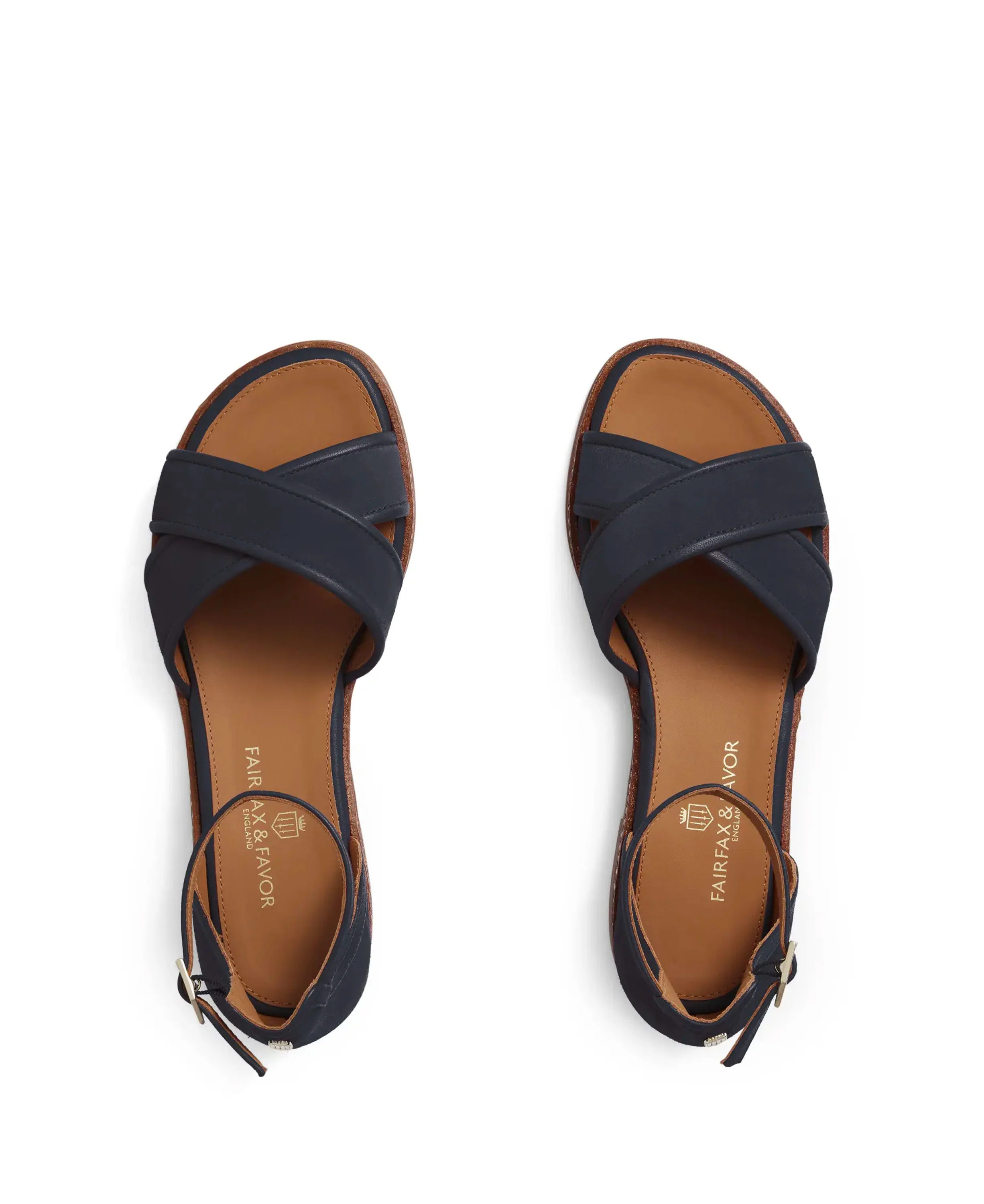 Valencia Sandal - Navy Suede - Image 4