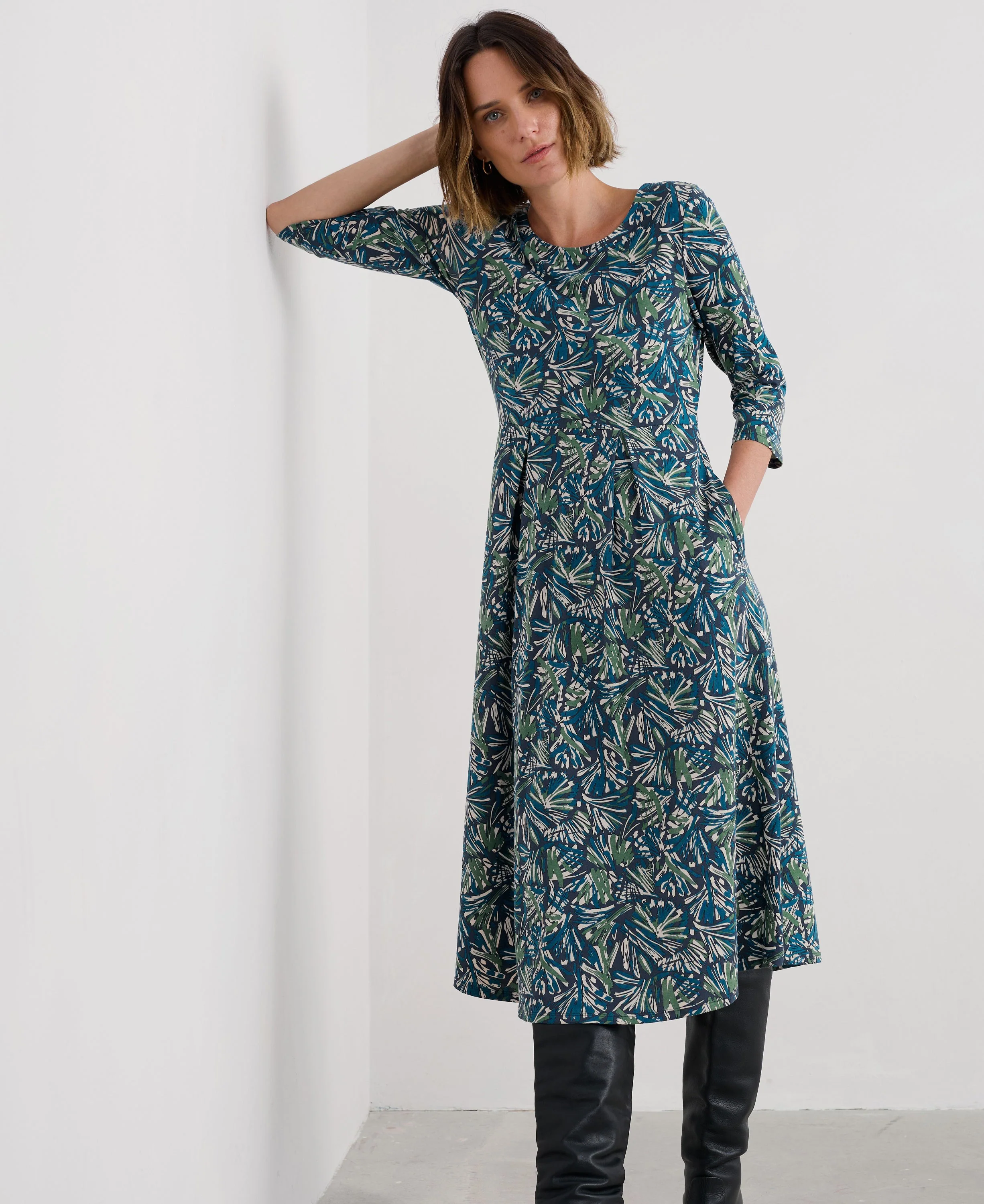 Veronica Dress - Artist Marks Maritime - Image 2